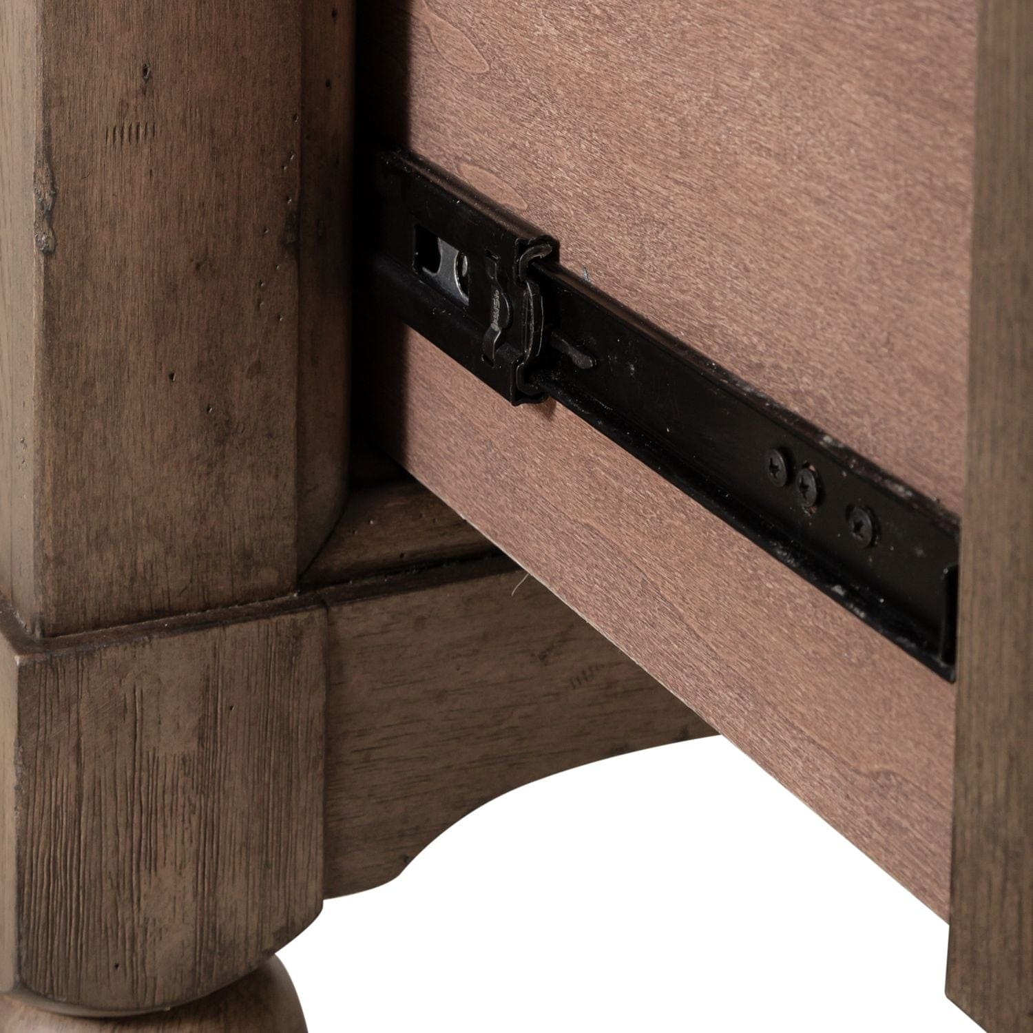 Americana Farmhouse Brown Nightstand-Nightstand-Liberty Furniture-New Braunfels Mattress Company