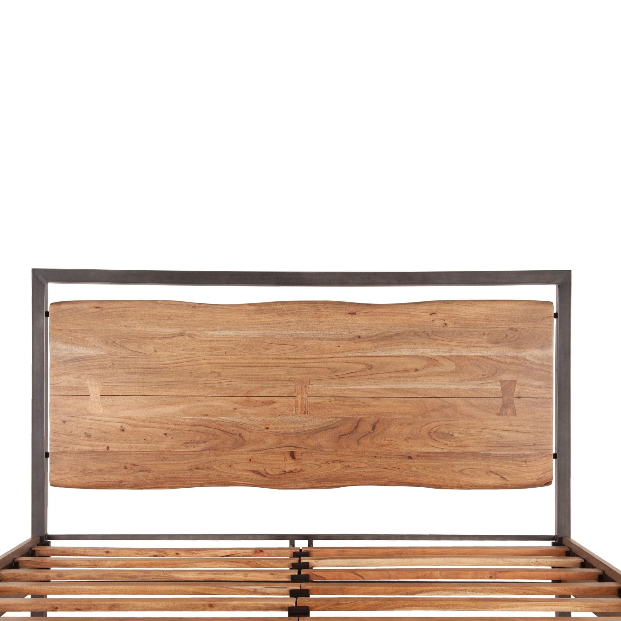 Aspen Smoked Acacia Bed-Bed-Home Trends & Design-New Braunfels Mattress Company