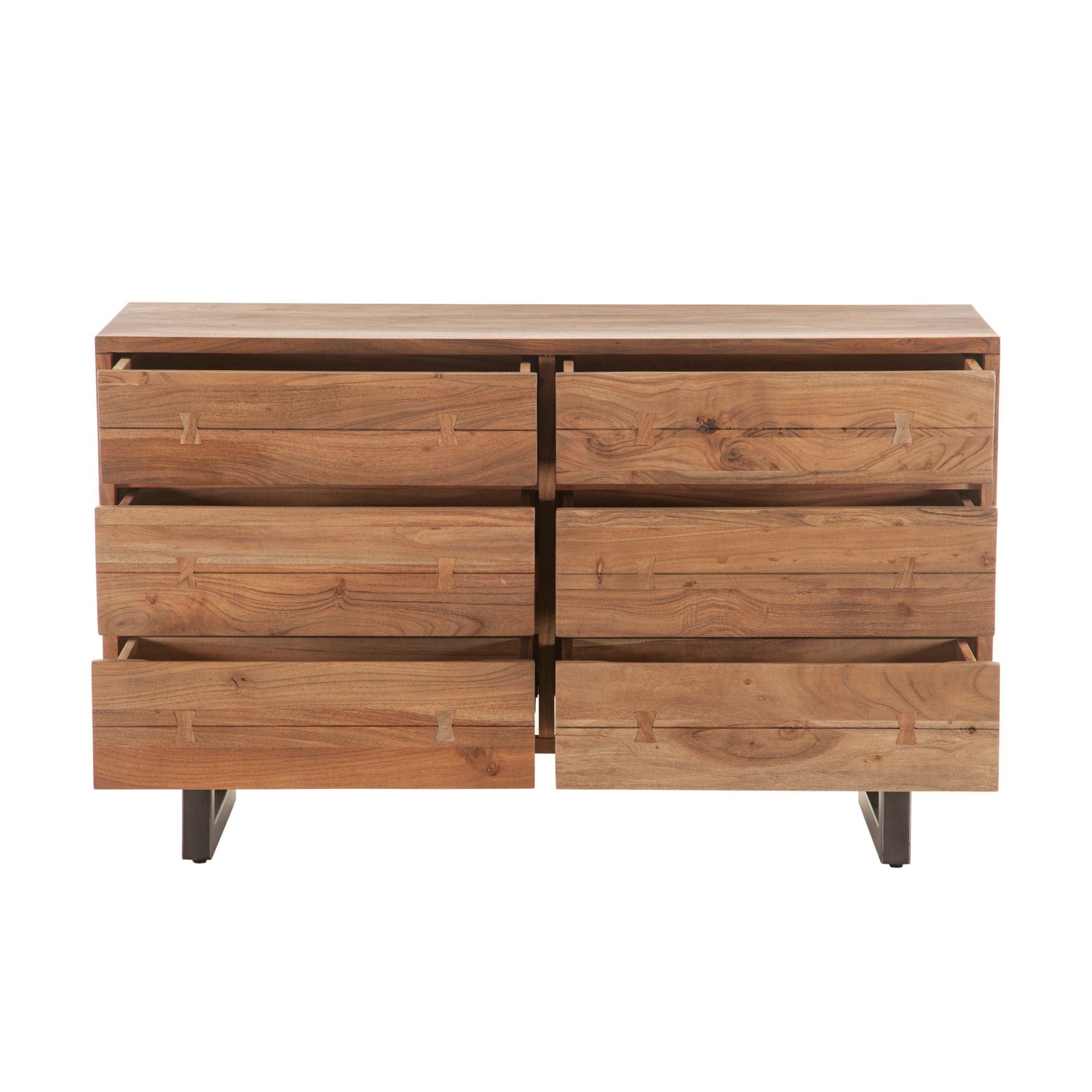 Aspen Smoked Acacia Dresser-Dresser-Home Trends & Design-New Braunfels Mattress Company