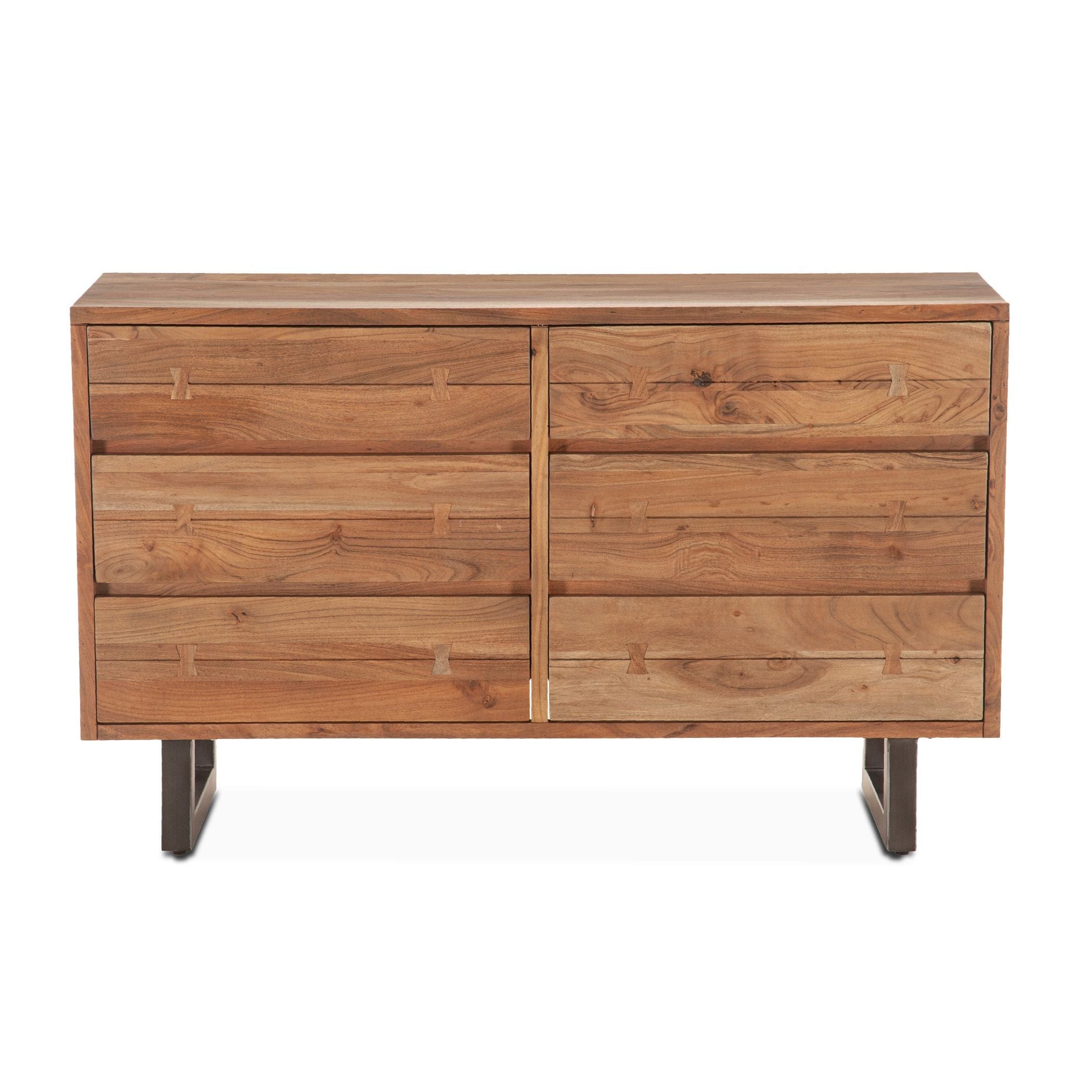 Aspen Smoked Acacia Dresser-Dresser-Home Trends & Design-New Braunfels Mattress Company