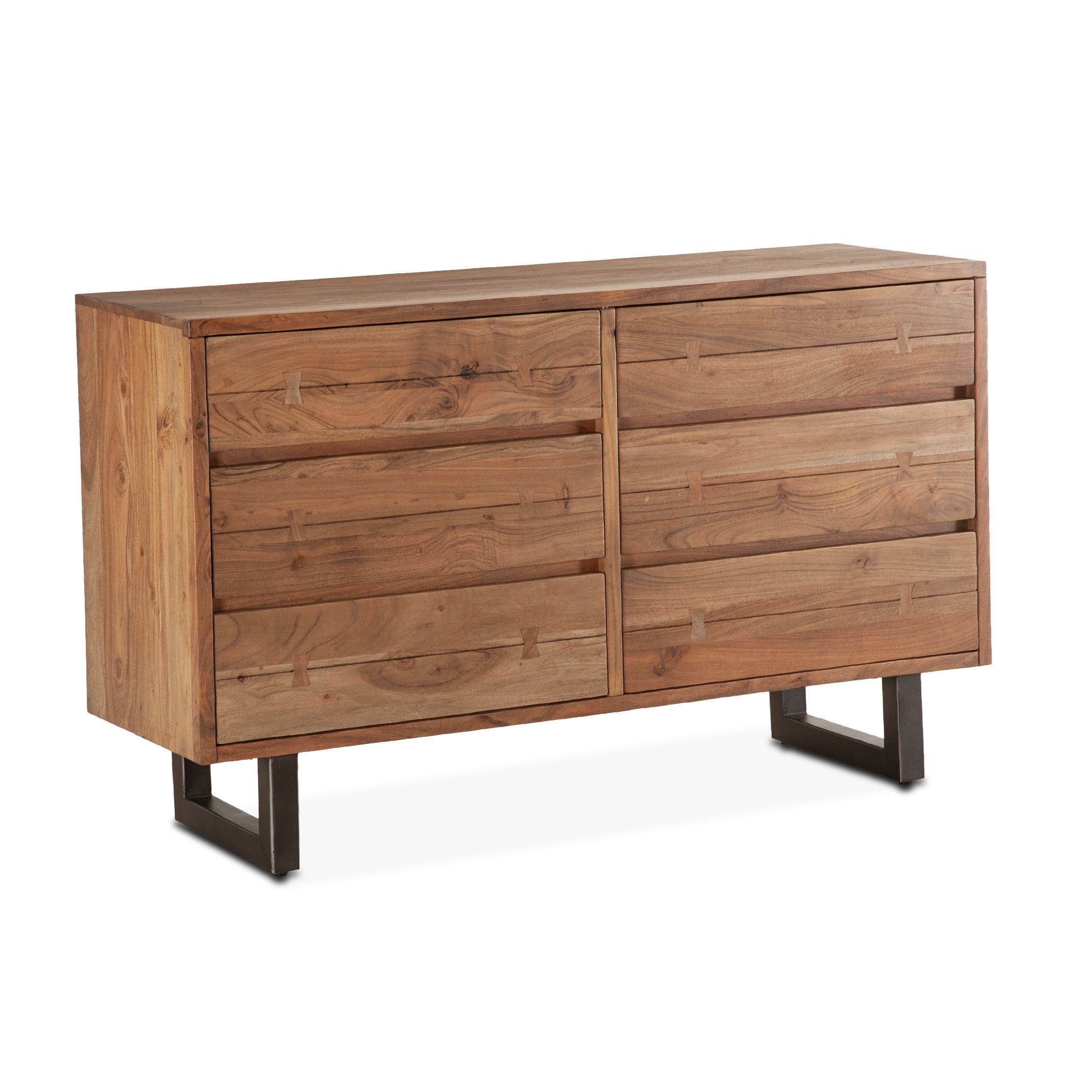 Aspen Smoked Acacia Dresser-Dresser-Home Trends & Design-New Braunfels Mattress Company