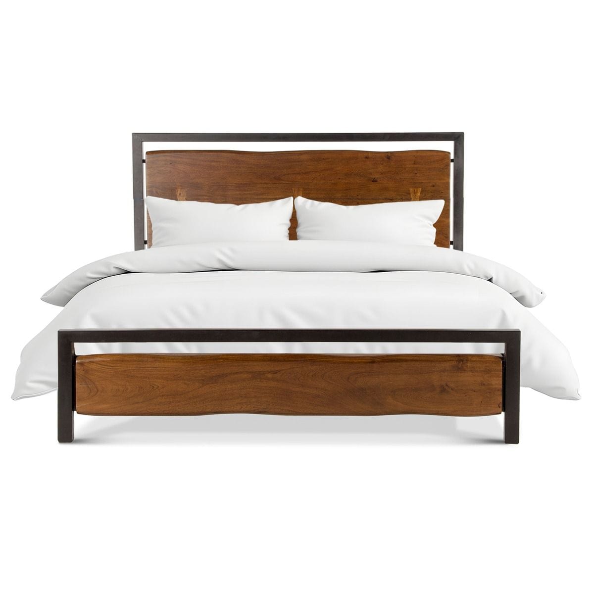 Aspen Walnut Bed-Bed-Home Trends & Design-New Braunfels Mattress Company