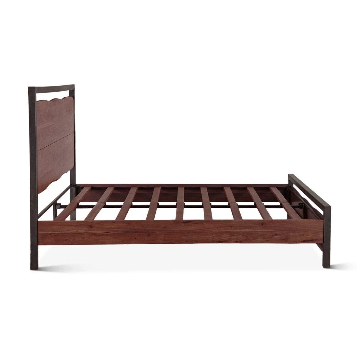 Aspen Walnut Bed-Bed-Home Trends & Design-New Braunfels Mattress Company