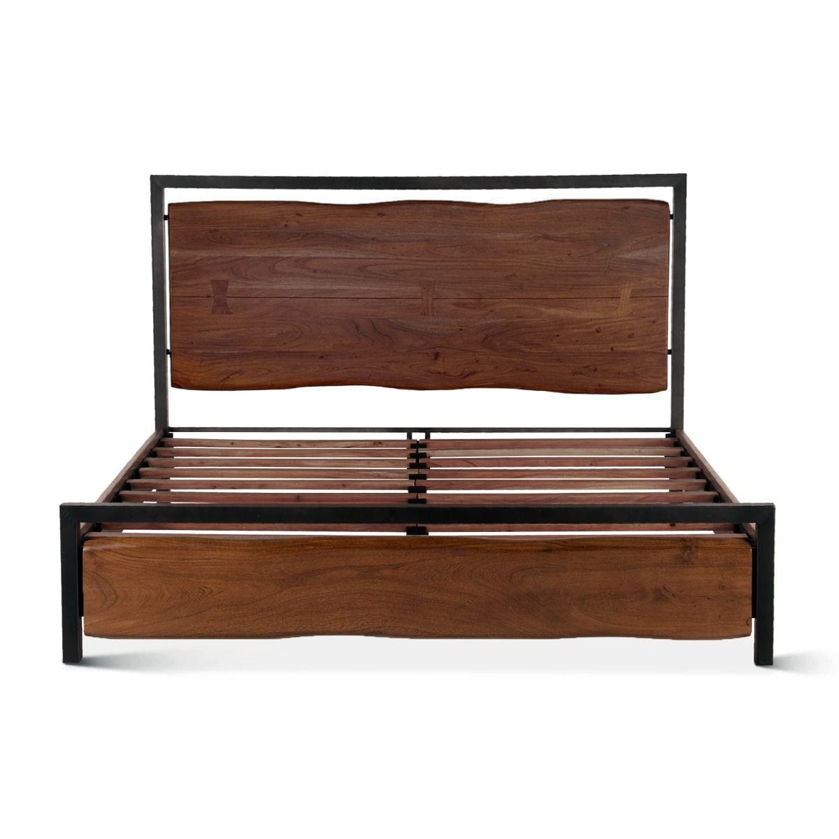 Aspen Walnut Bed-Bed-Home Trends & Design-New Braunfels Mattress Company