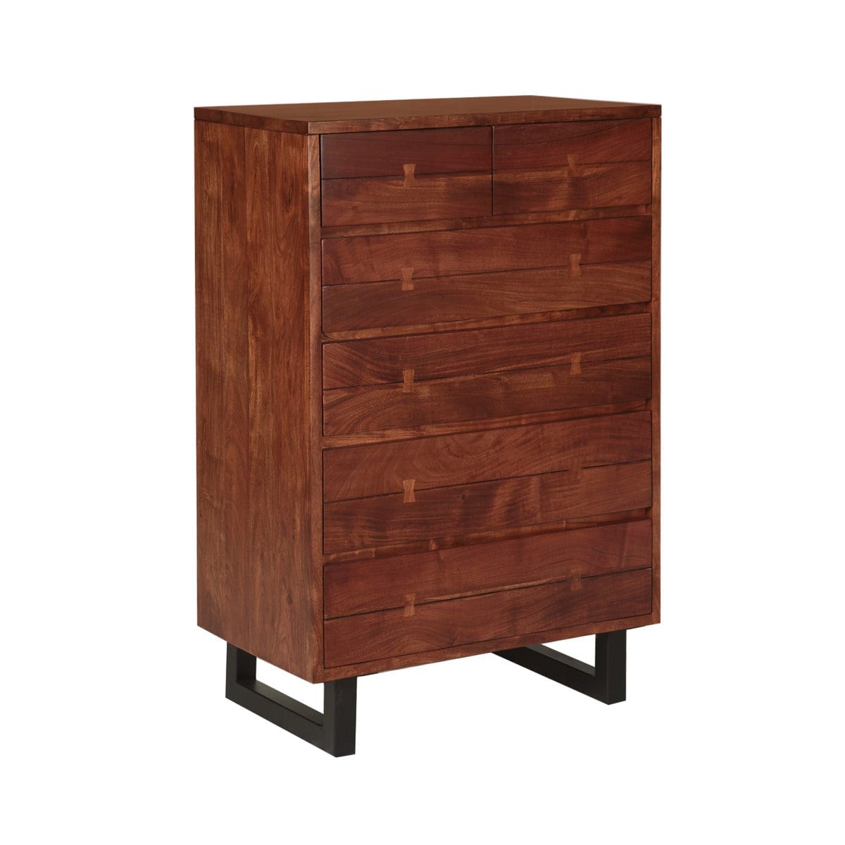 Aspen Walnut Chest-Chest-Home Trends & Design-New Braunfels Mattress Company