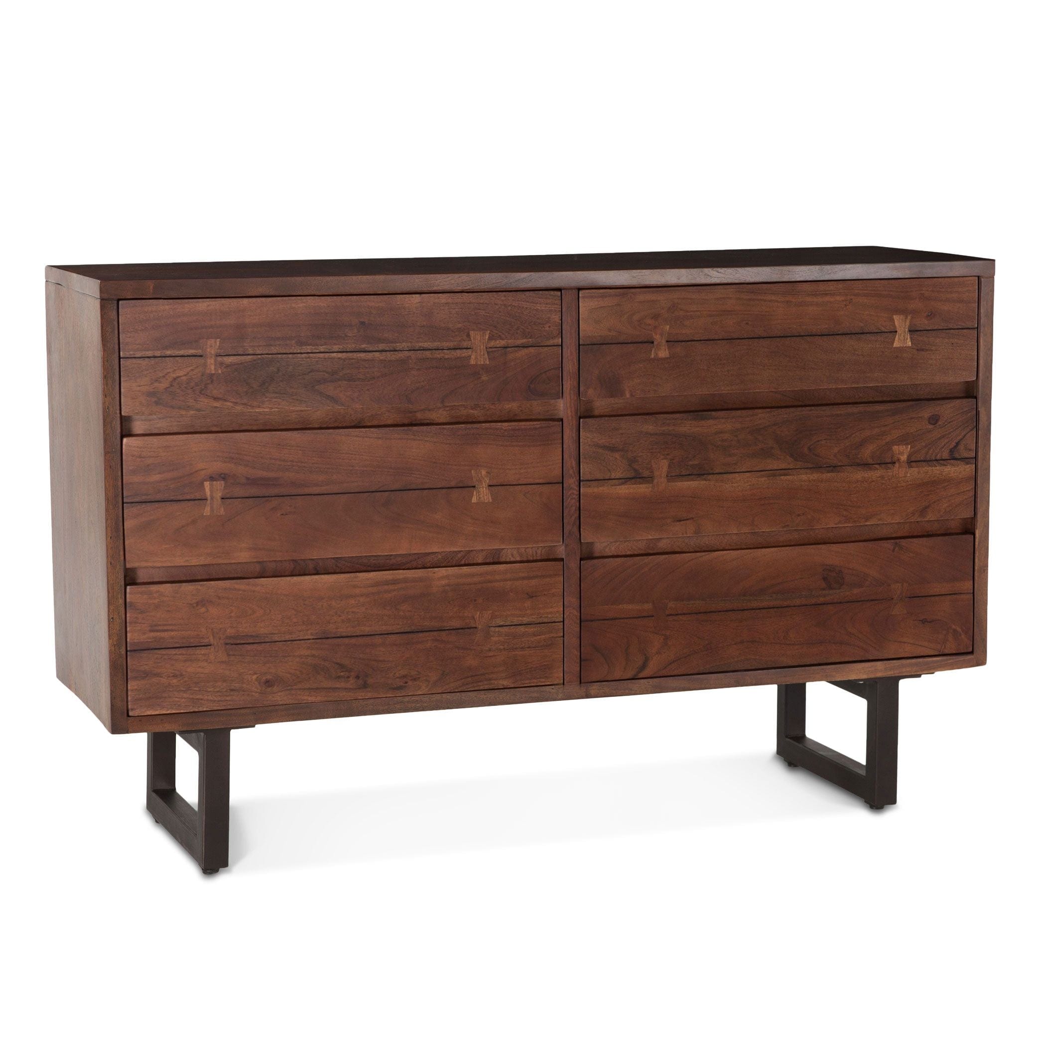 Aspen Walnut Dresser-Dresser-Home Trends & Design-New Braunfels Mattress Company