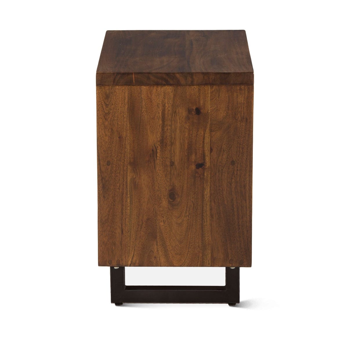 Aspen Walnut Nighstand-Nightstand-Home Trends & Design-New Braunfels Mattress Company