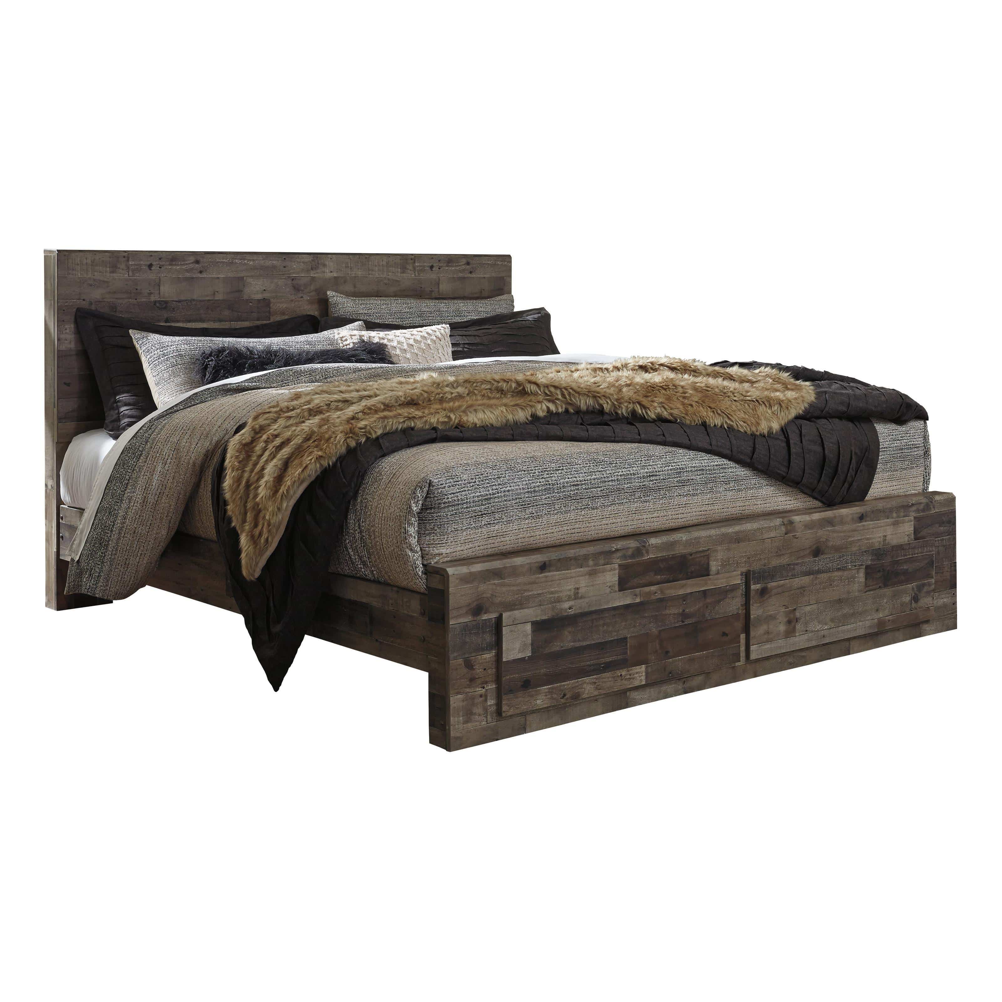 Benchcraft Derekson B200B74 7 pc King Panel Bedroom Set