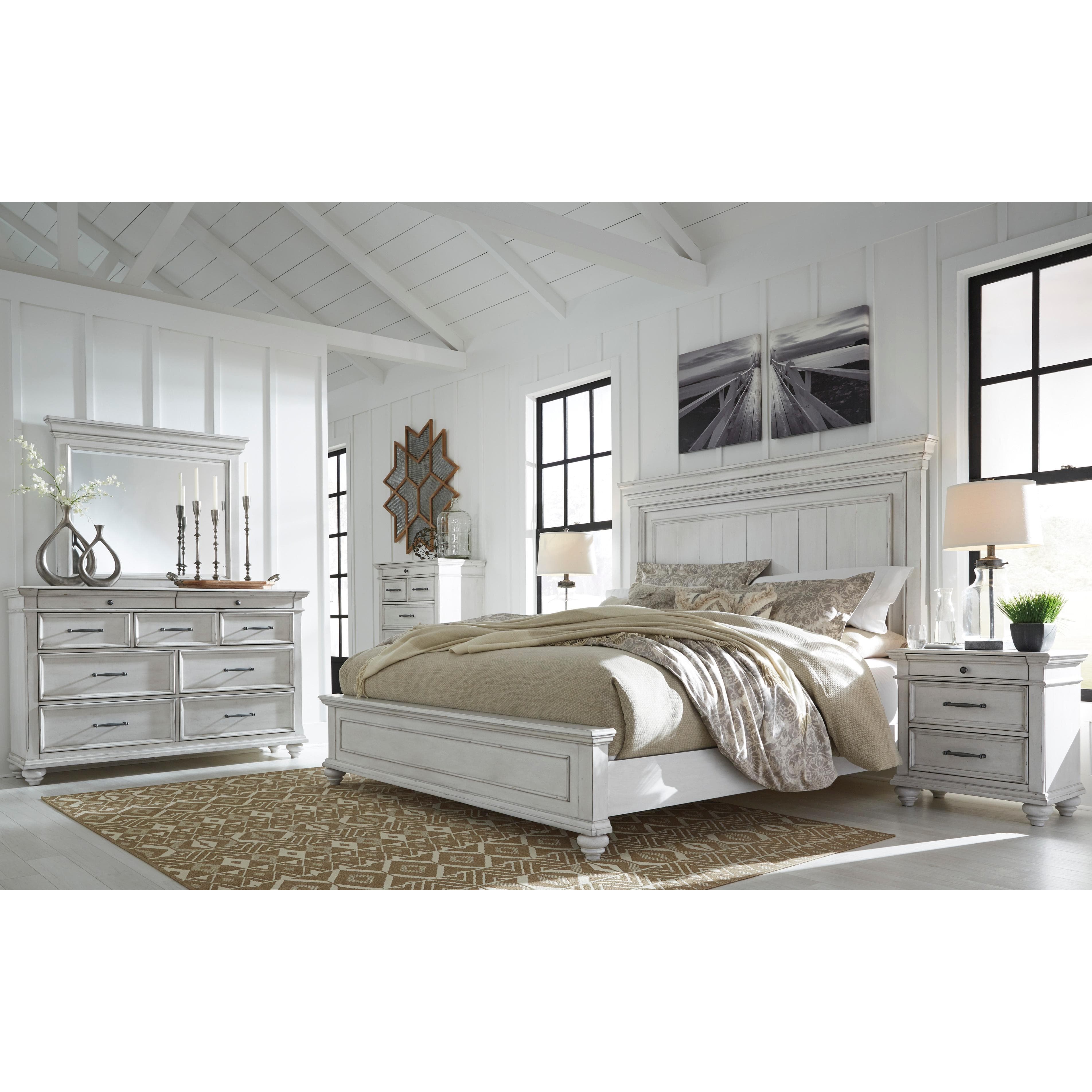 Benchcraft Kanwyn B777 6 pc Queen Panel Bedroom Set