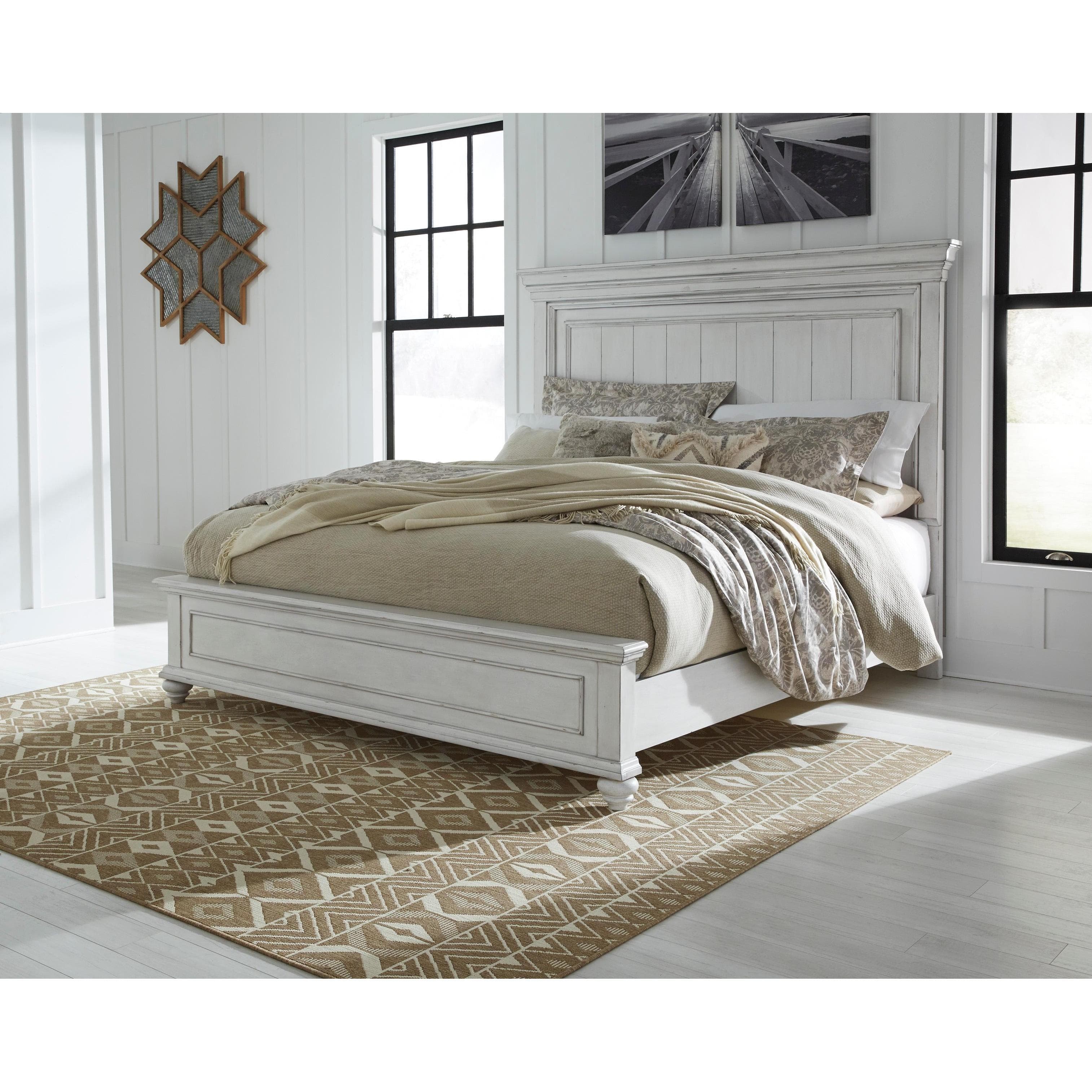 Benchcraft Kanwyn B777 6 pc Queen Panel Bedroom Set