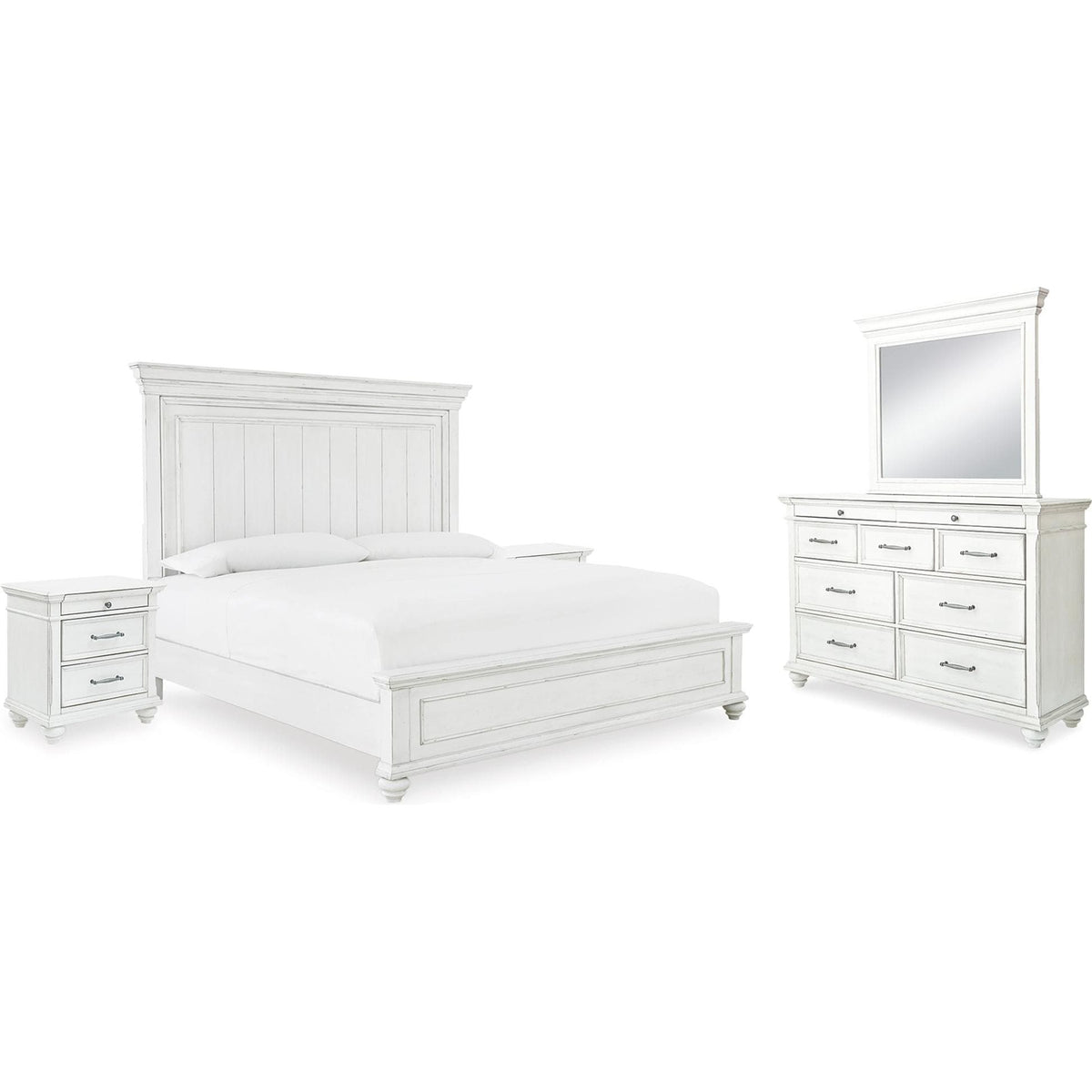 Benchcraft Kanwyn B777B28 7 pc Queen Panel Bedroom Set