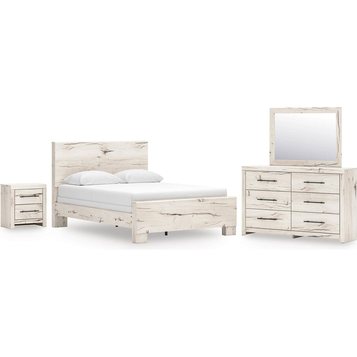 Benchcraft Lawroy B2310B40 6 pc Queen Panel Bedroom Set