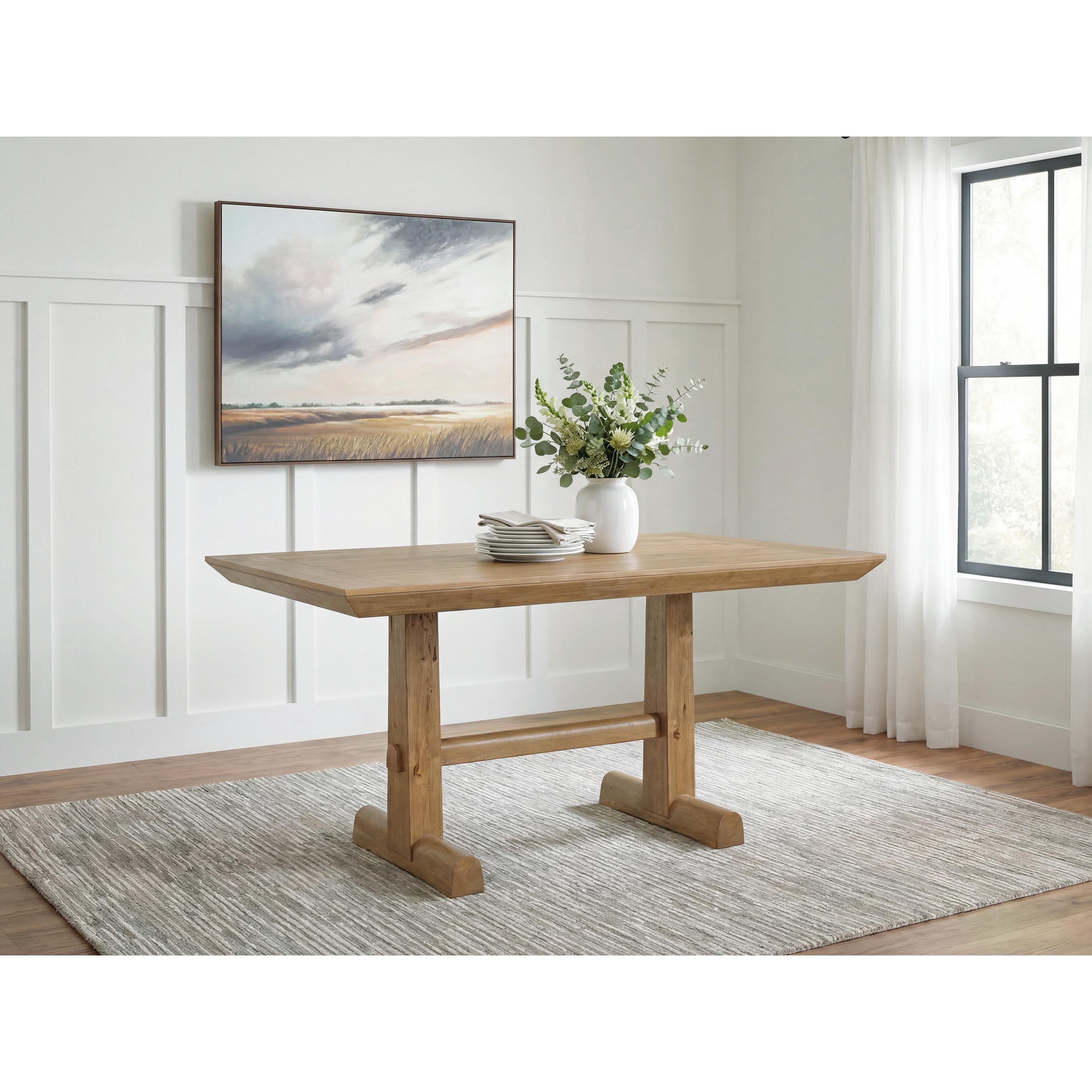 Benchcraft Ridgester D858 7 pc Counter Height Dining Set