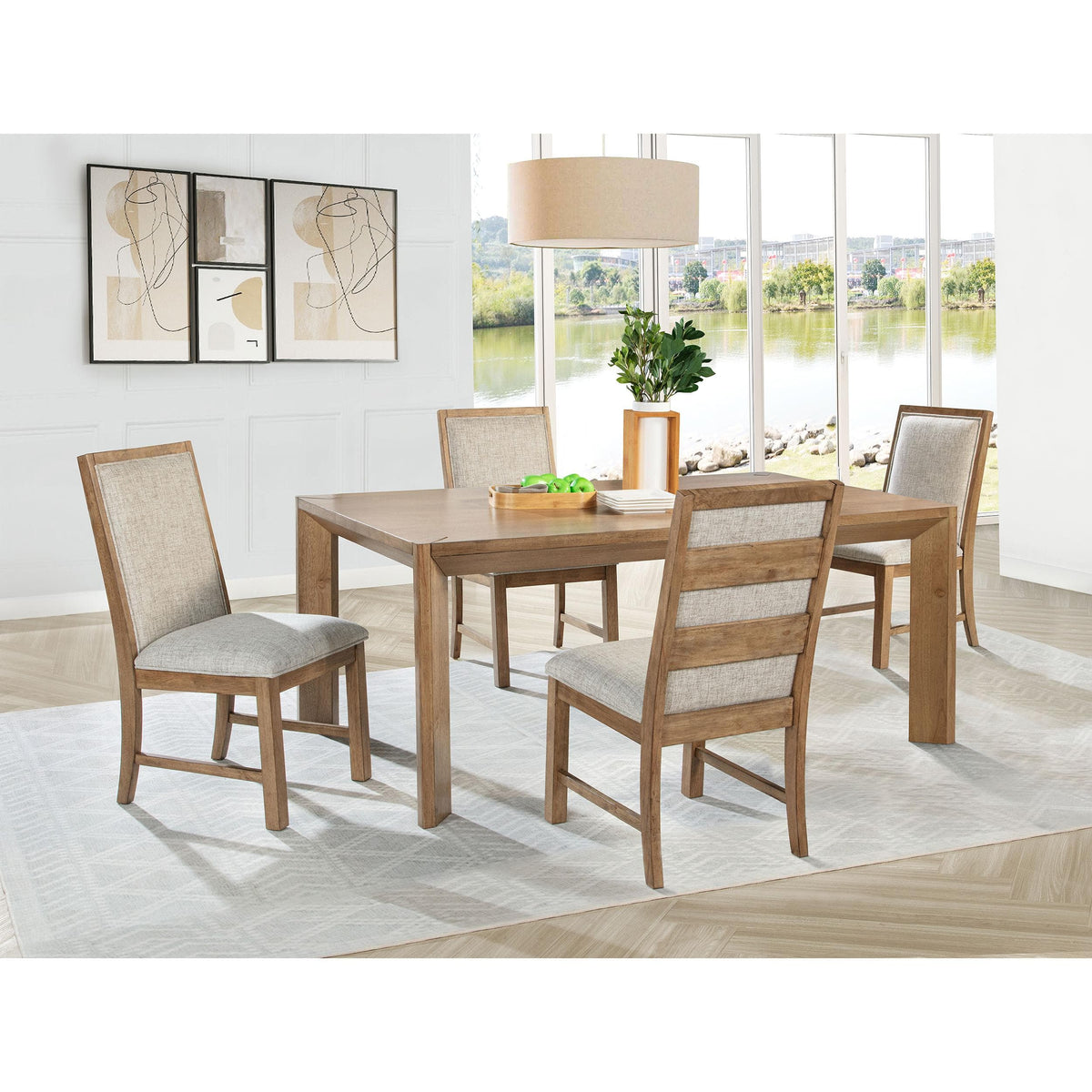 Coaster Furniture Bruner 109101-S5 5 pc Dining Set