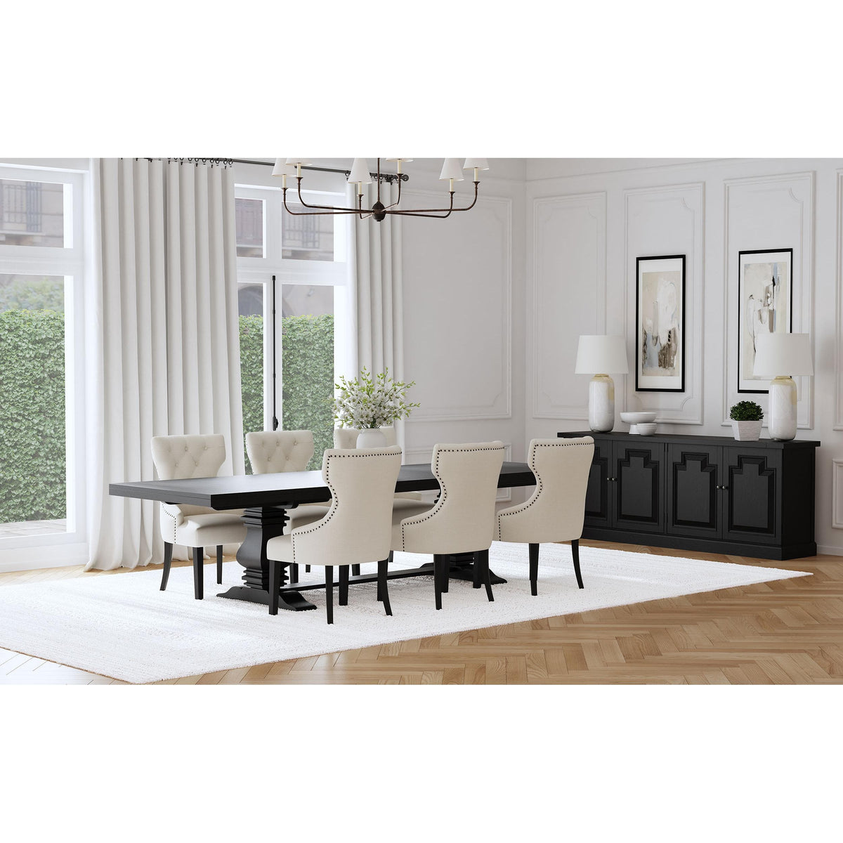 Coaster Furniture Florence 115531-S7B 7 pc Dining Set