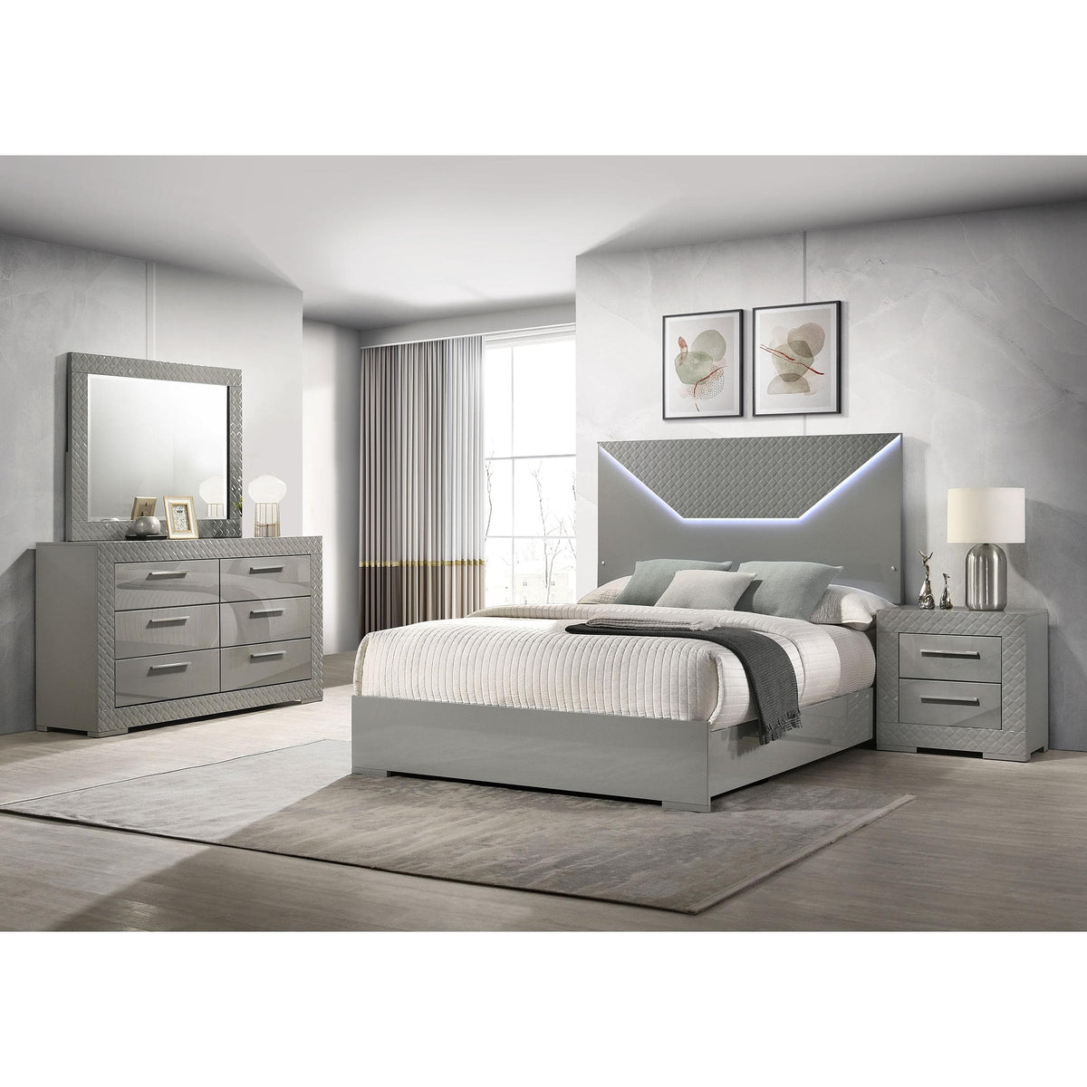 Coaster Furniture Ives 224971Q-S4 6 pc Queen Panel Bedroom Set