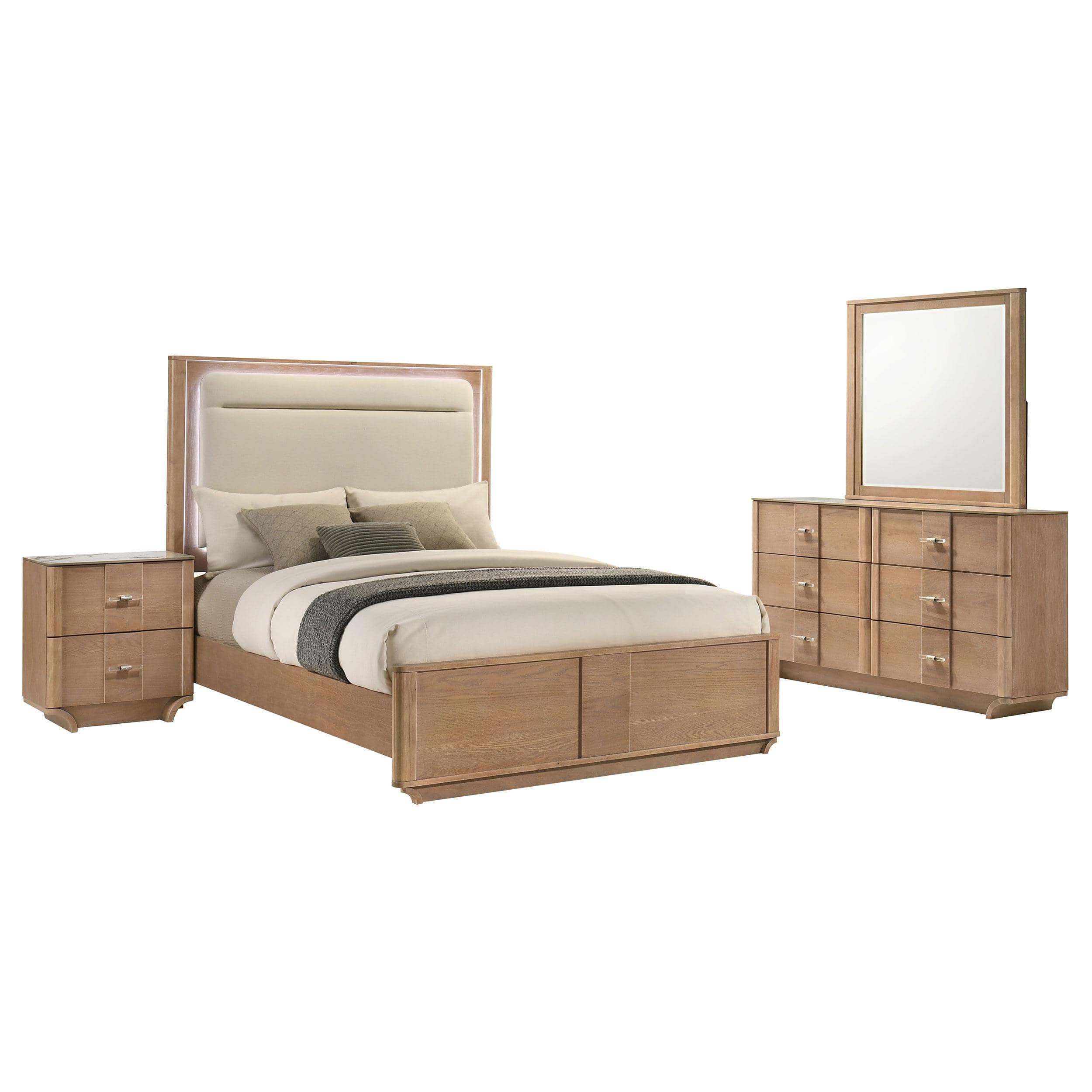 Coaster Furniture Leanne 223131Q-S4 6 pc Queen Panel Bedroom Set