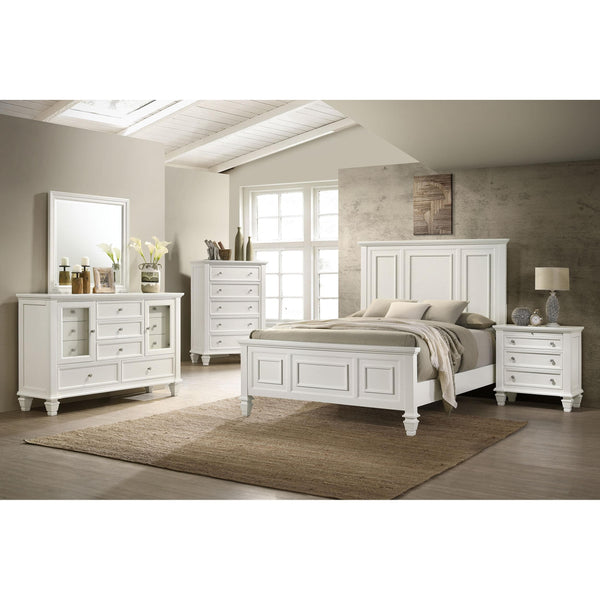 Coaster Furniture Sandy Beach 201301KWN-S5 7 pc California King Panel Bedroom Set