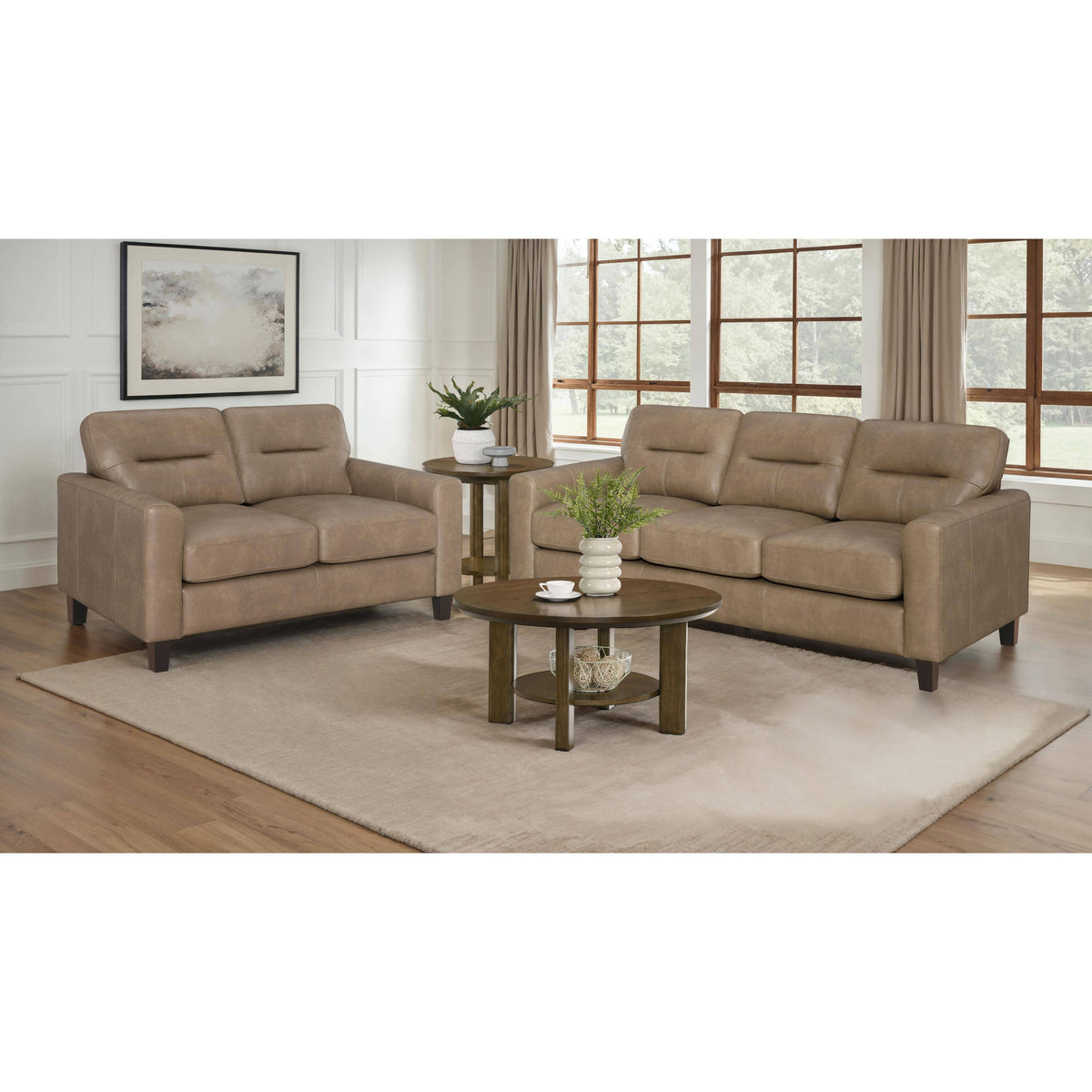 Coaster Furniture Scotland 504667-S2 2 pc Living Room Set