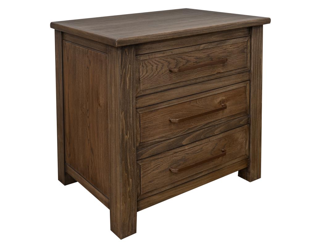 Novus Lodge Nightstand-Nightstand-New Braunfels Mattress Company-New Braunfels Mattress Company