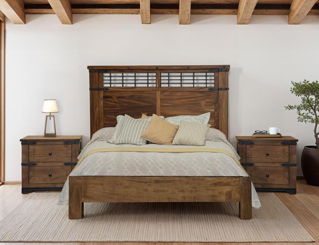 Parota Nightstand-Nightstand-International Furniture Direct-New Braunfels Mattress Company