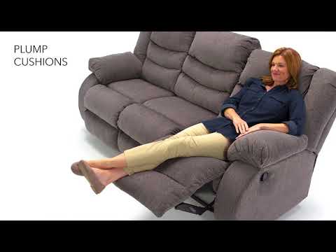  Signature Design by Ashley Tulen Reclining Fabric Sofa 9860688 EXTERNAL_VIDEO 1