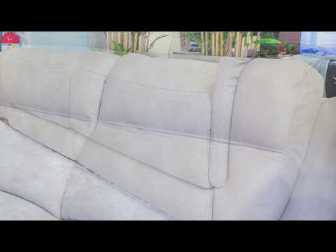  Manufacturer Color_Sand --  Next-Gen Durapella 5930247 2 Seat Power Reclining Sofa Adjustable Headrest EXTERNAL_VIDEO 1