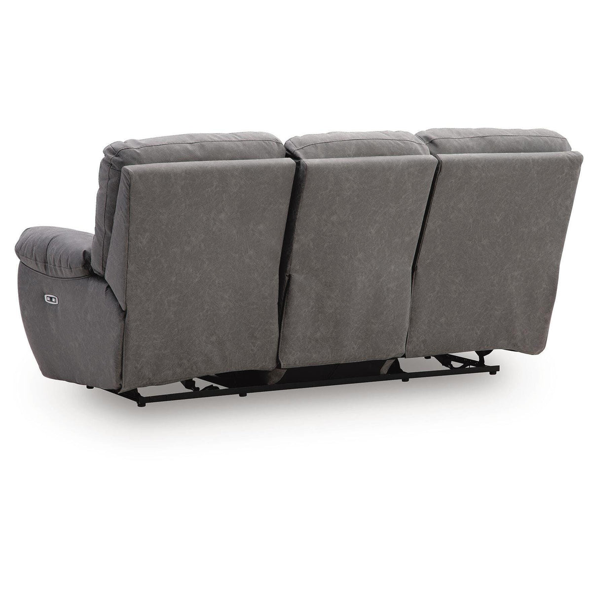 Signature Design by Ashley Bakerstein PC1250315 Power Recliner Sofa with Adjustable Headrest