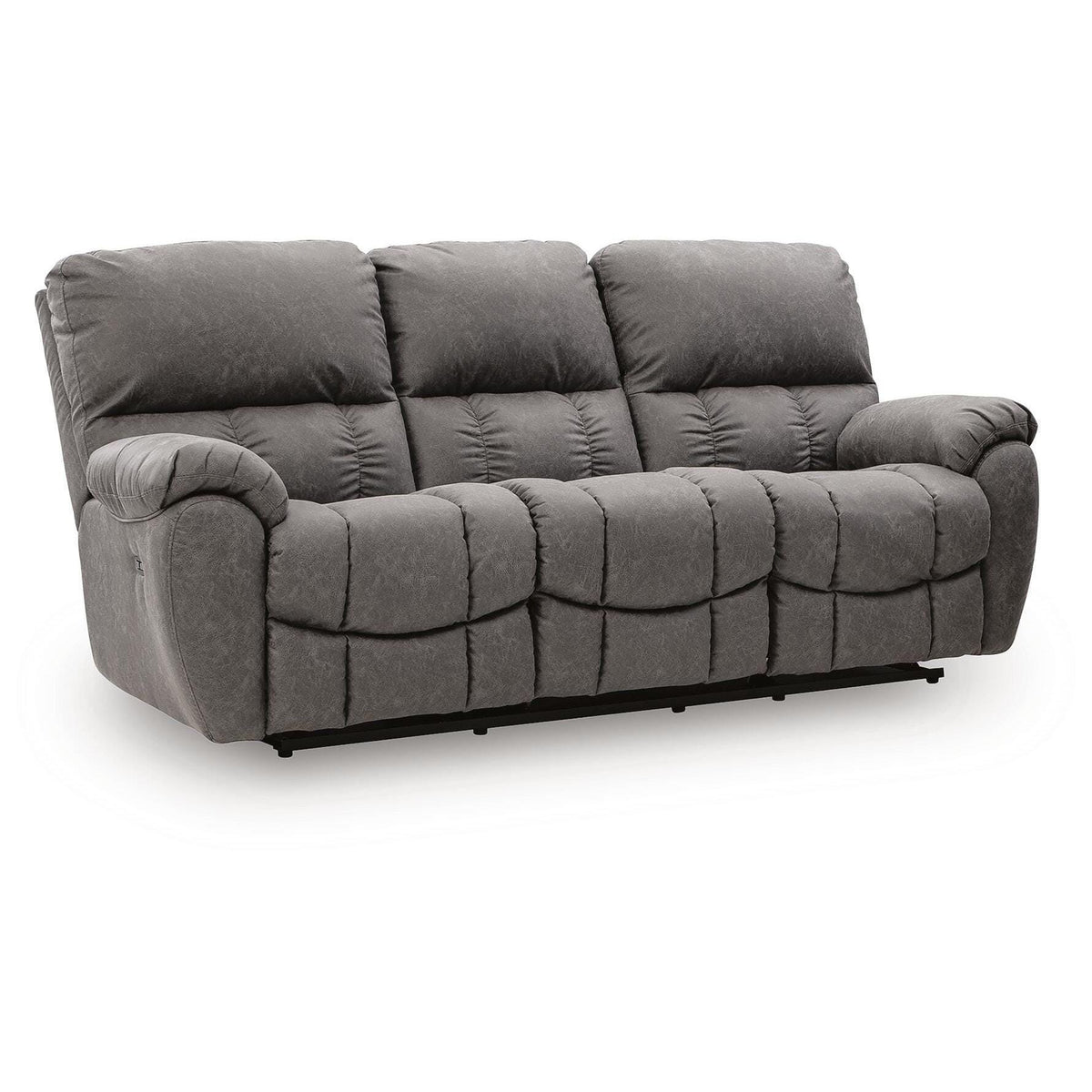 Signature Design by Ashley Bakerstein PC1250315 Power Recliner Sofa with Adjustable Headrest