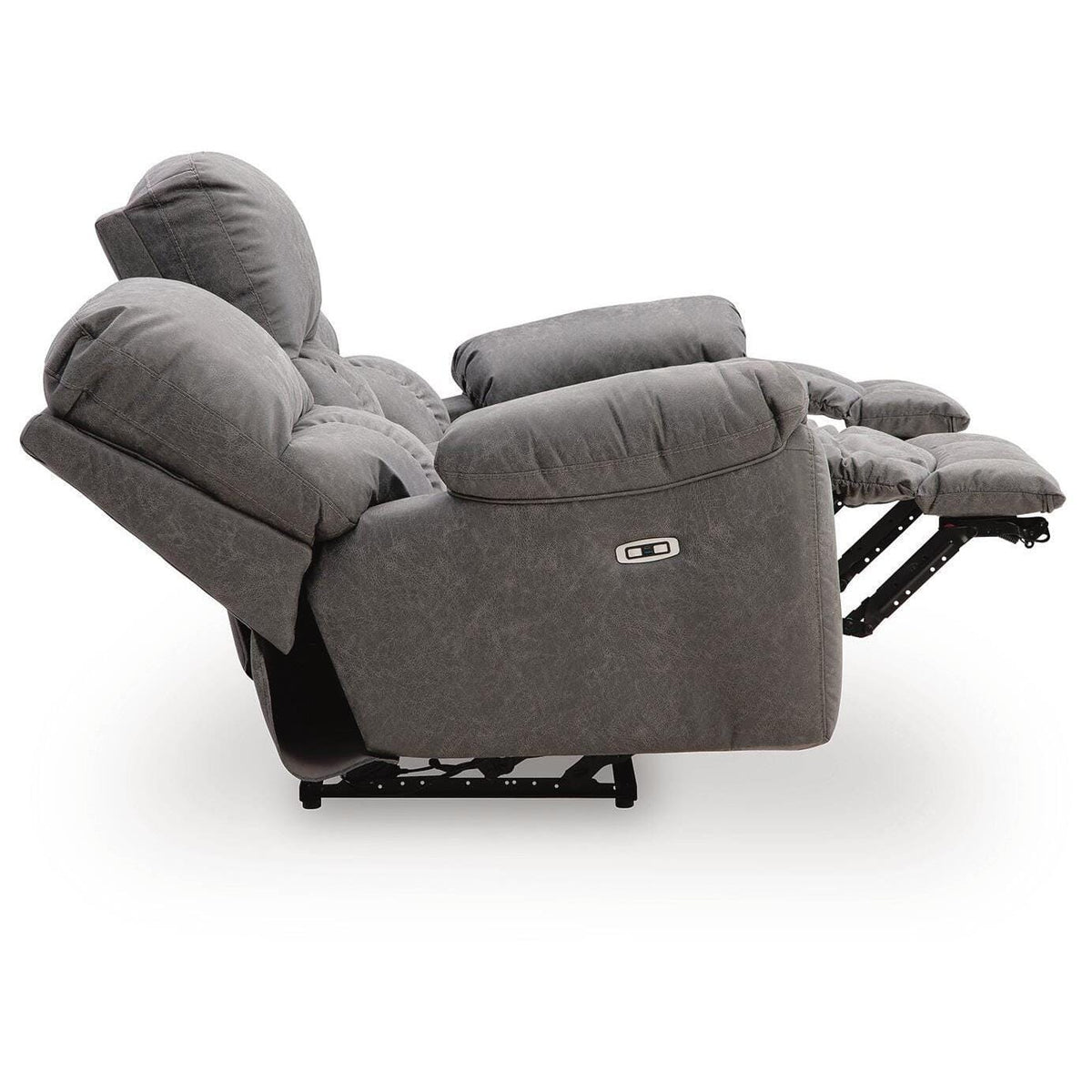 Signature Design by Ashley Bakerstein PC1250315 Power Recliner Sofa with Adjustable Headrest