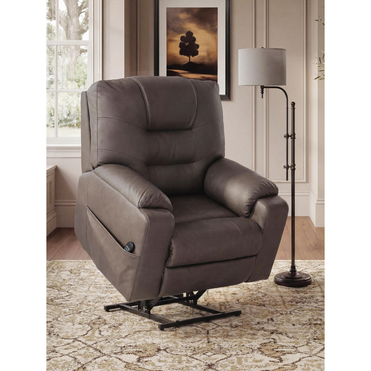 Signature Design by Ashley Belmone Pike PC2280512 Power Lift Recliner