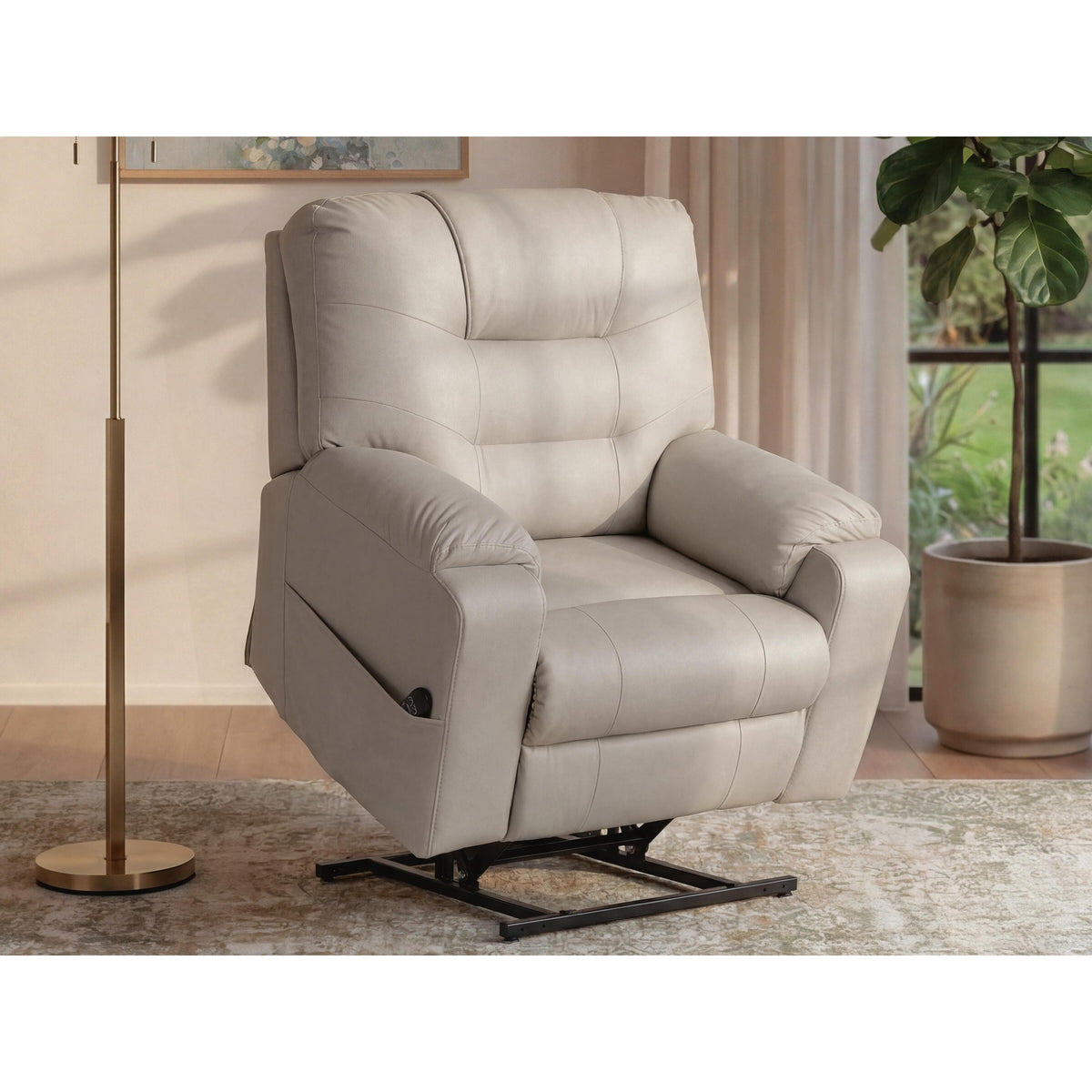 Signature Design by Ashley Belmone Pike PC2280612 Power Lift Recliner