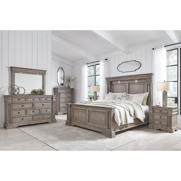 Signature Design by Ashley Blairhurst B916B8 7 pc Queen Panel Bedroom Set