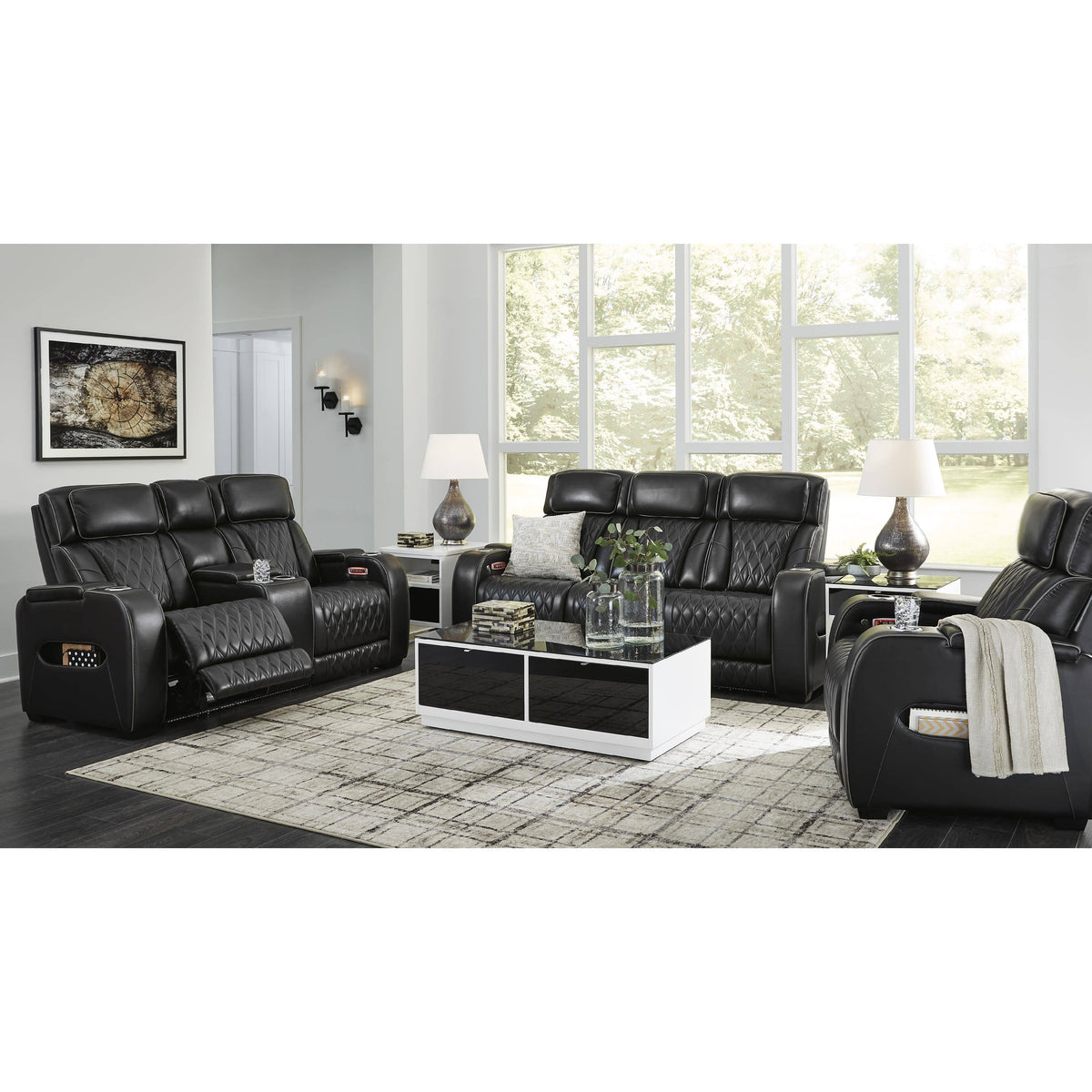 Signature Design by Ashley Boyington U27106U2 3 pc Power Reclining Living Room Set