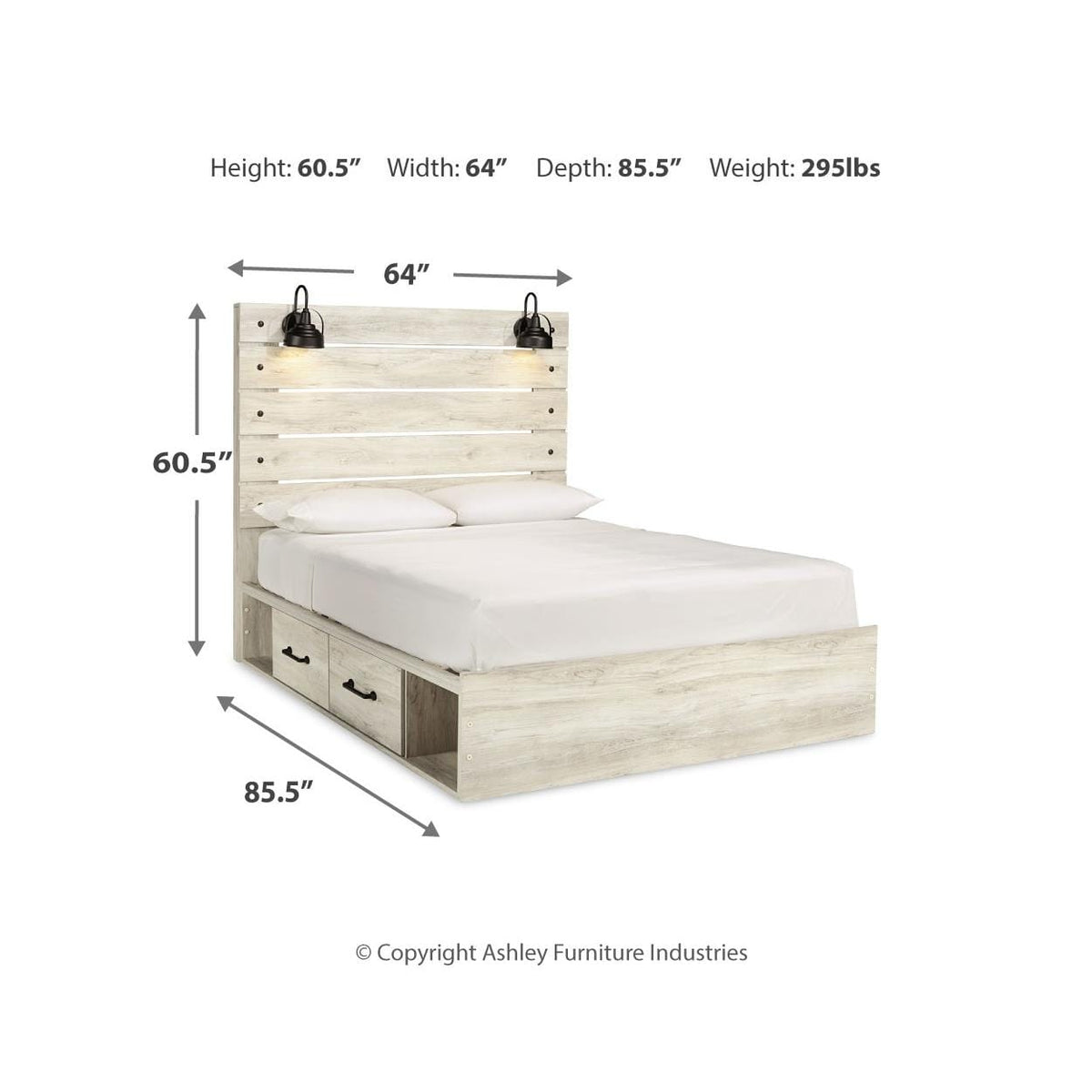 Signature Design by Ashley Cambeck B192B71 7 pc Queen Panel Bedroom Set