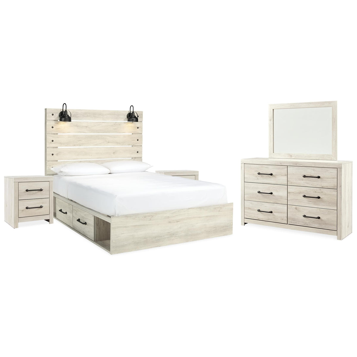 Signature Design by Ashley Cambeck B192B71 7 pc Queen Panel Bedroom Set