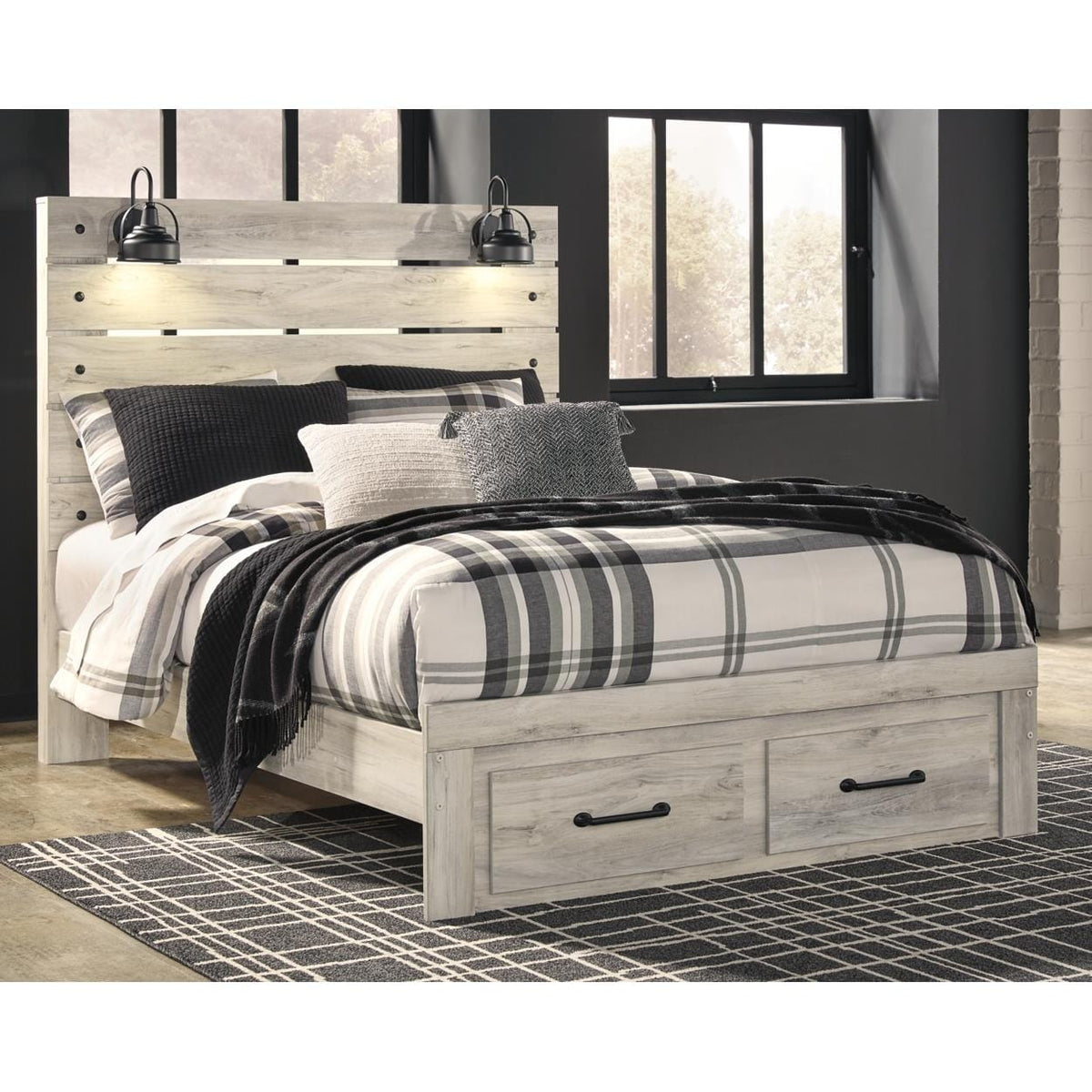 Signature Design by Ashley Cambeck B192B74 6 pc Queen Panel Bedroom Set