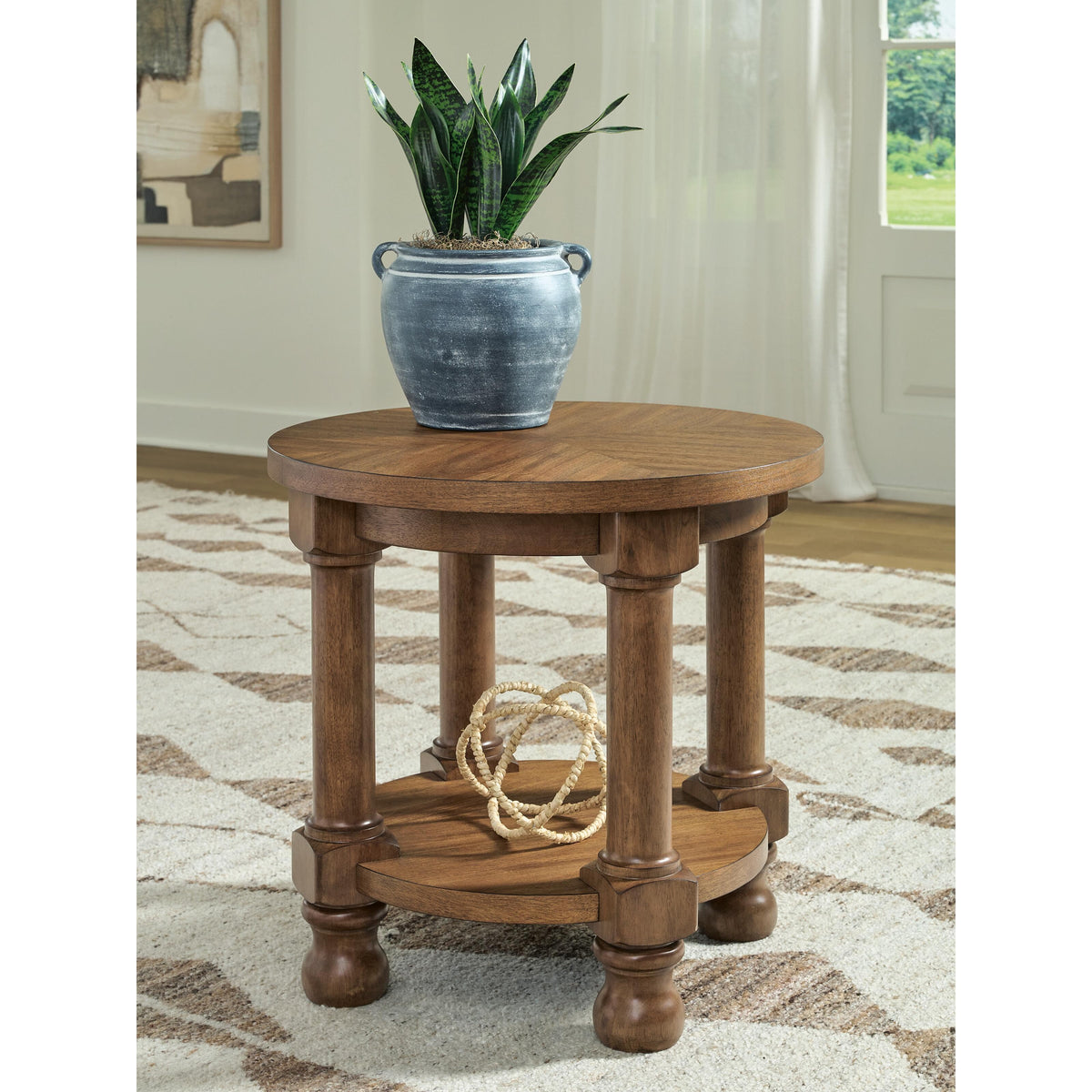 Signature Design by Ashley Chadworth T614-6 Round End Table