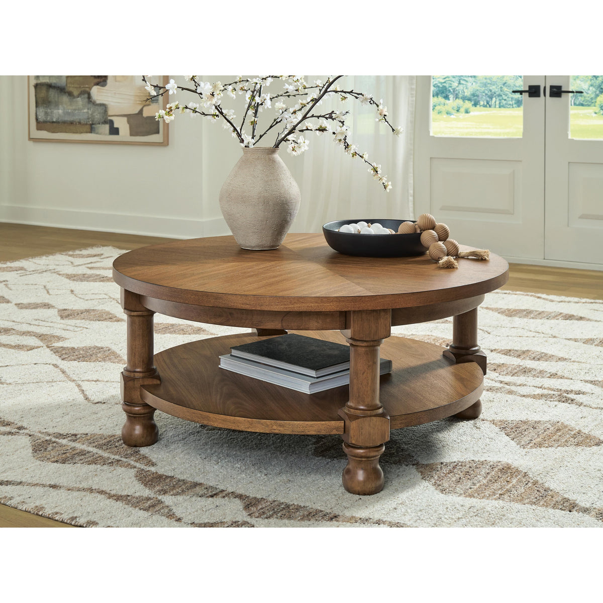 Signature Design by Ashley Chadworth T614-8 Round Cocktail Table
