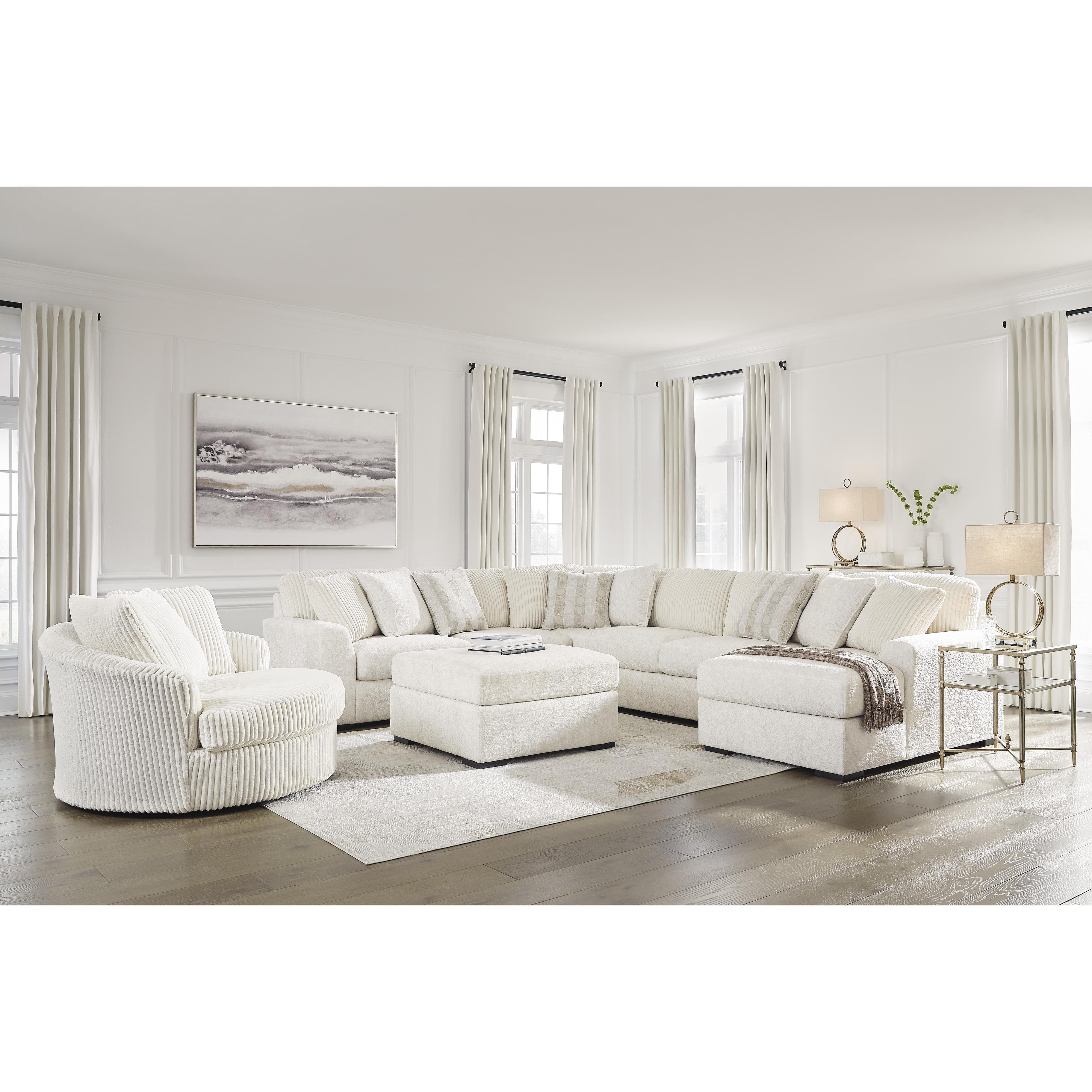 Signature Design by Ashley Chessington 6190408 Oversized Accent Ottoman