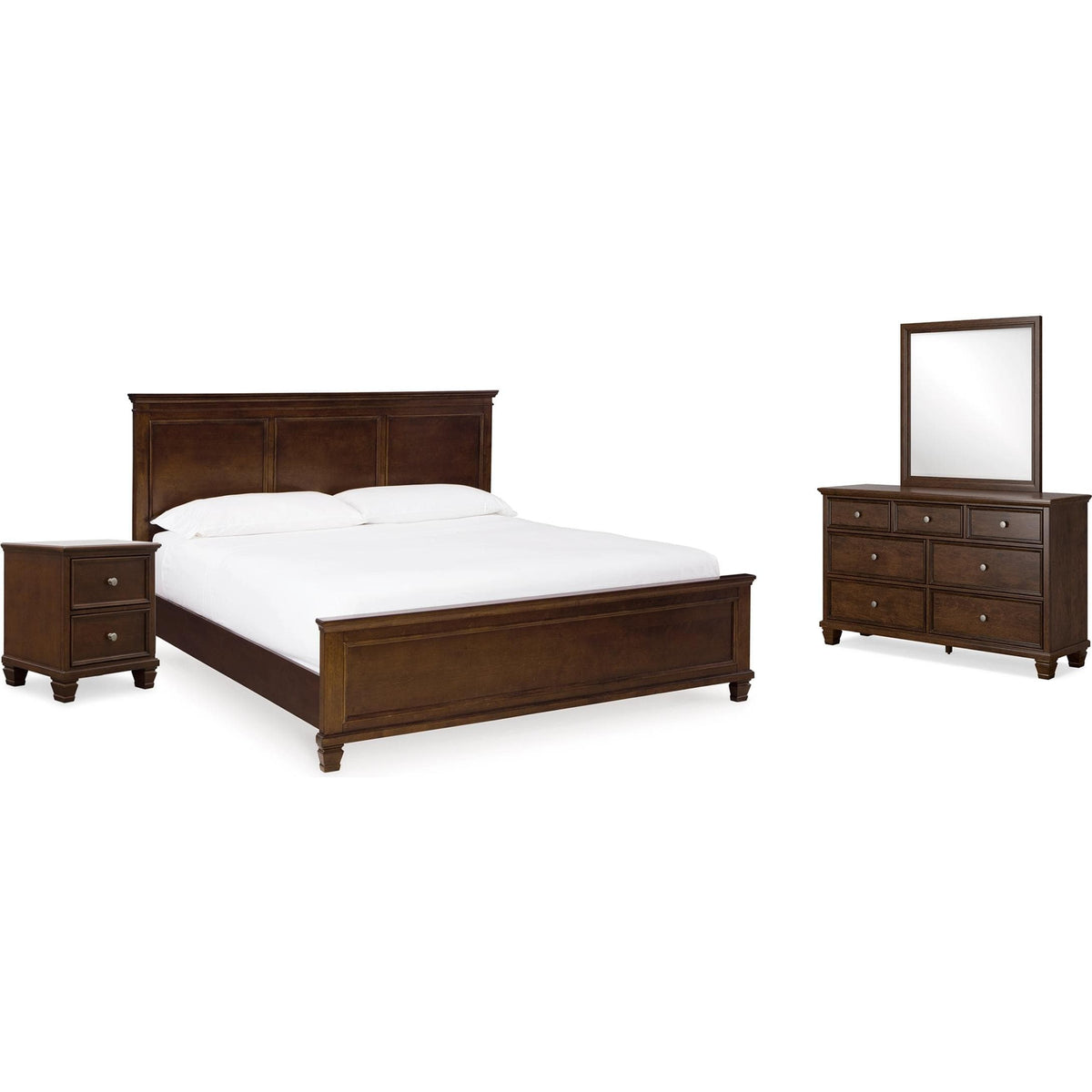 Signature Design by Ashley Danabrin B685B14 6 pc King Panel Bedroom Set