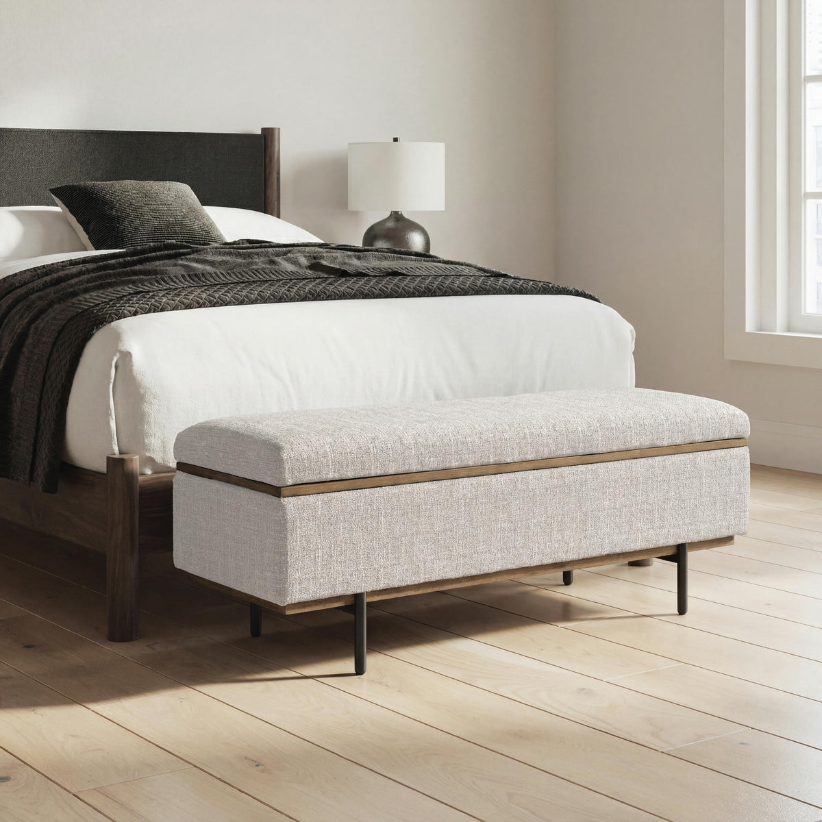 Signature Design by Ashley Dettaford Next-Gen Nuvella A3000848 Storage Bench