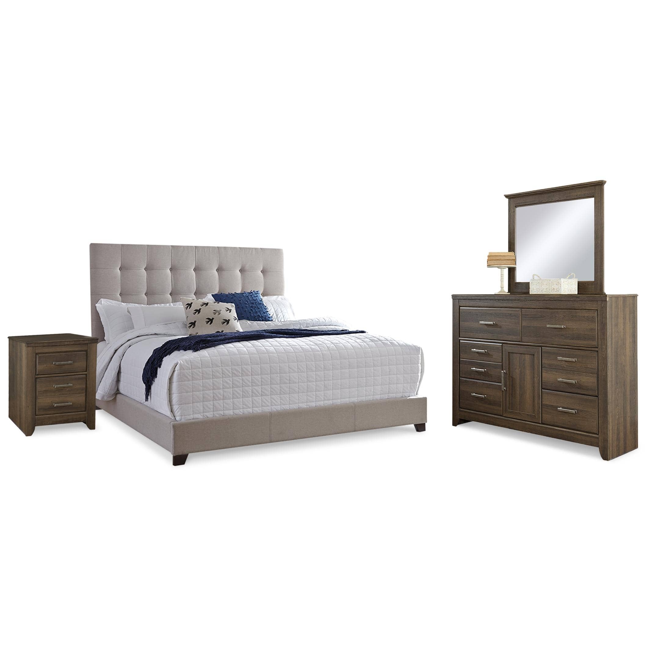 Signature Design by Ashley Dolante B130B8 6 pc Queen Bedroom Set