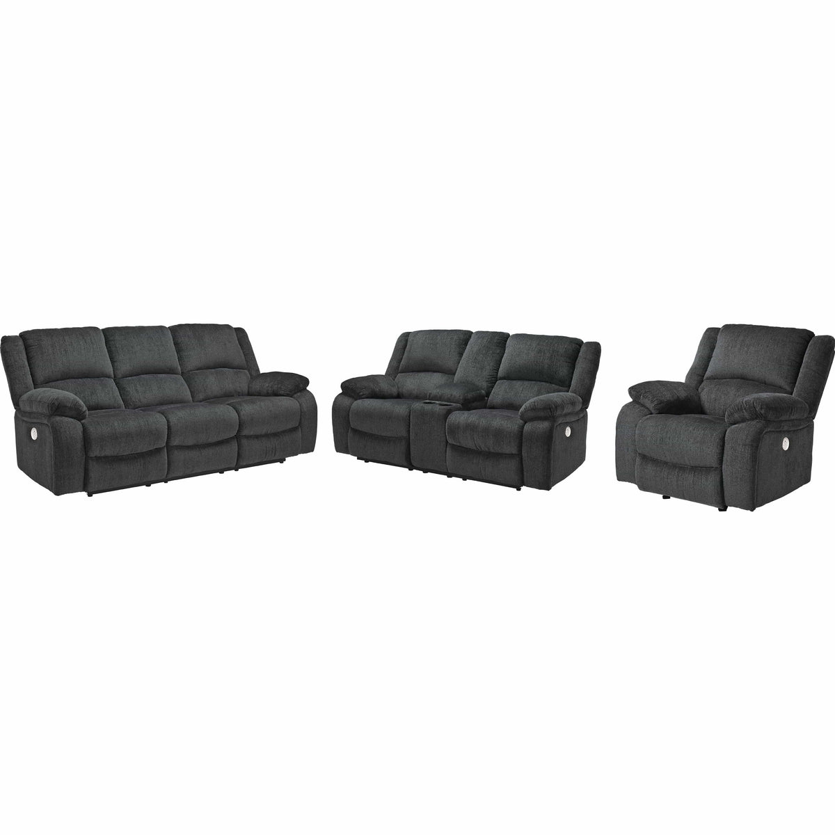 Signature Design by Ashley Draycoll 76504U5 3 pc Power Reclining Living Room Set