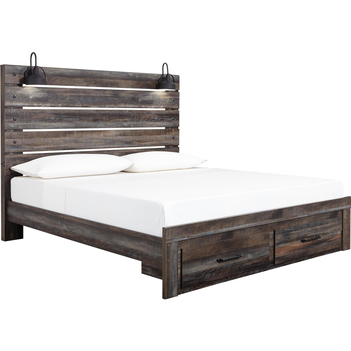 Signature Design by Ashley Drystan B211B67 6 pc King Panel Bedroom Set