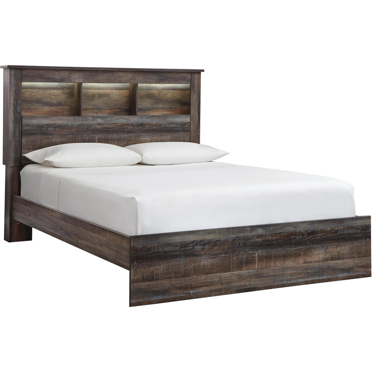 Signature Design by Ashley Drystan B211B95 6 pc Queen Bookcase Bedroom Set