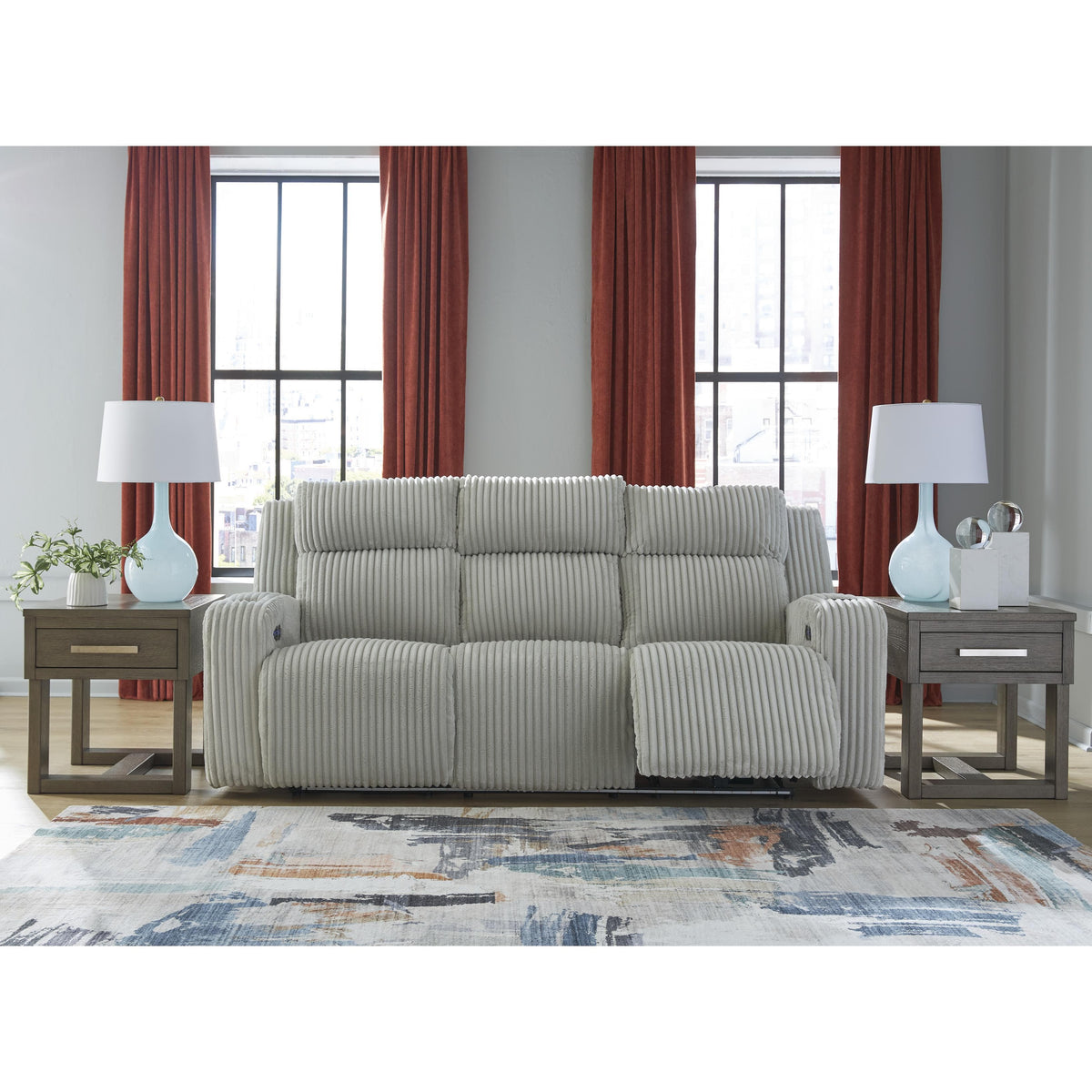 Signature Design by Ashley Forest Lake PC64203 2 pc Power Reclining Living Room Set