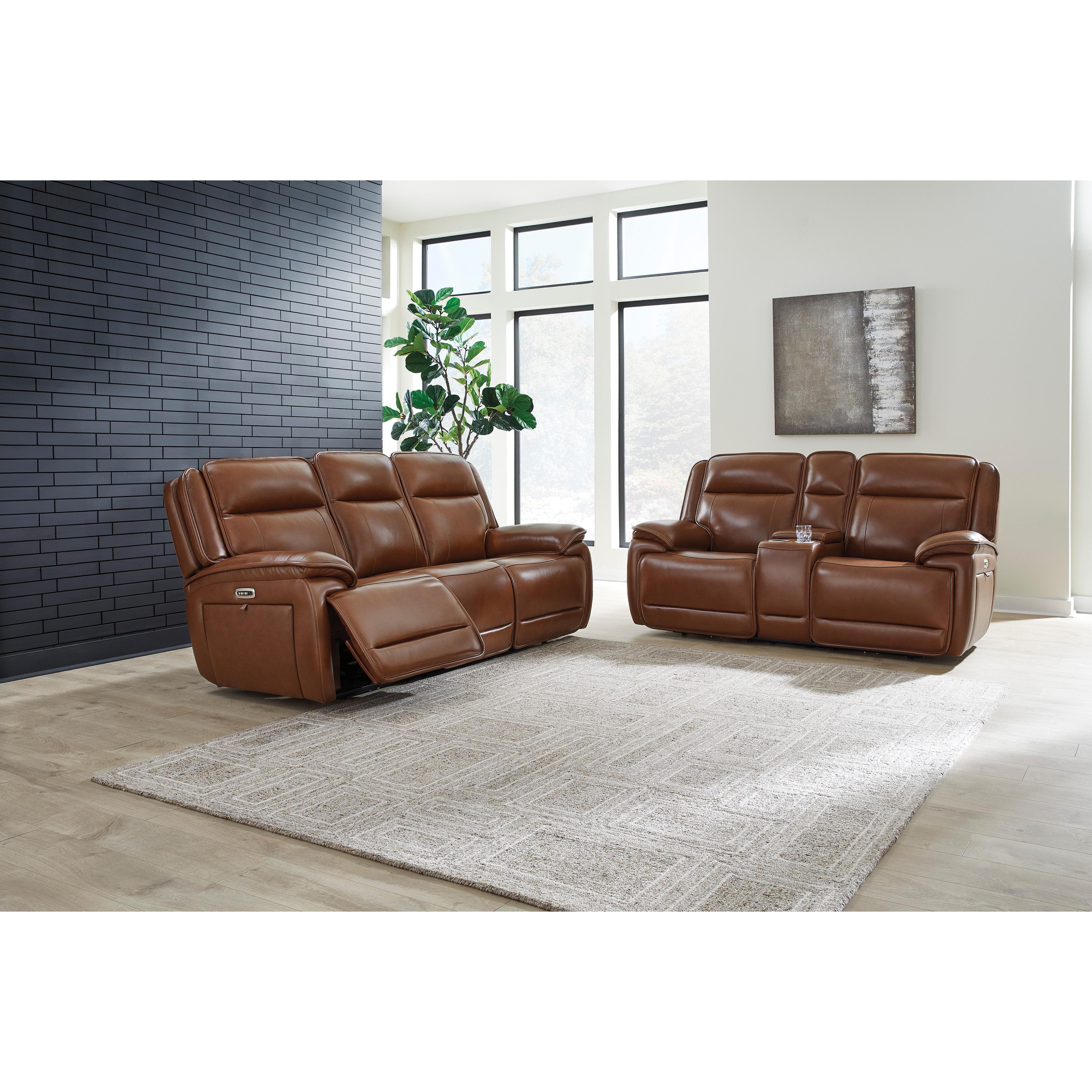 Signature Design by Ashley Healy Pier U11204U1 2 pc Power Reclining Living Room Set