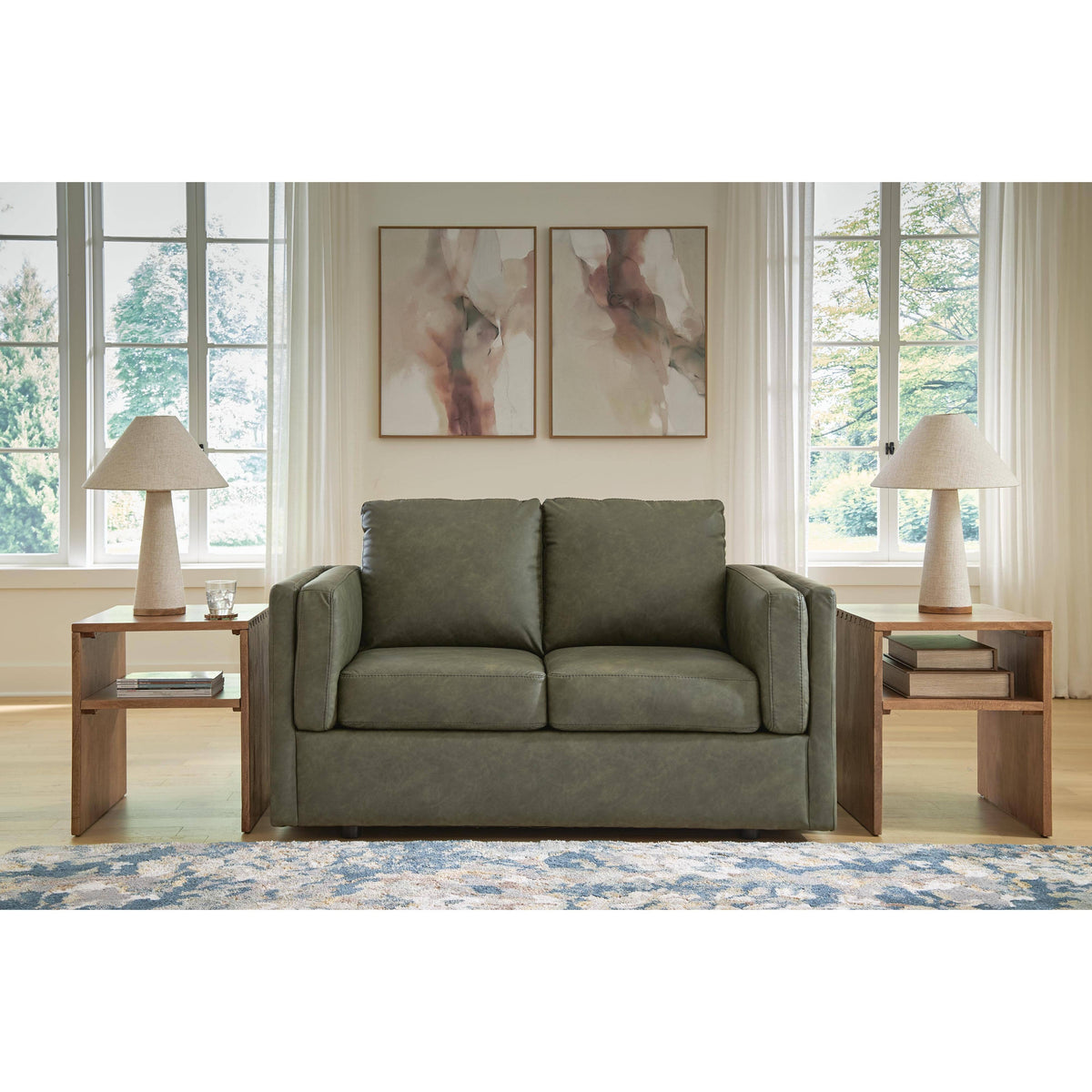 Signature Design by Ashley Hollis Studio PC8560435 Loveseat