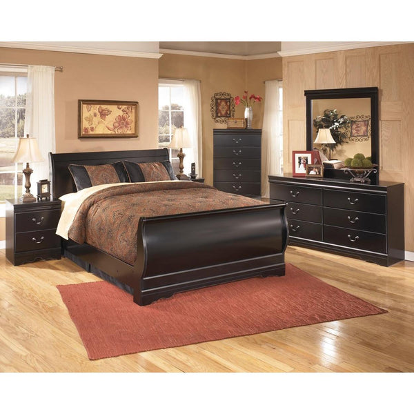 Signature Design by Ashley Huey Vineyard B128B35 6 pc Full Sleigh Bedroom Set